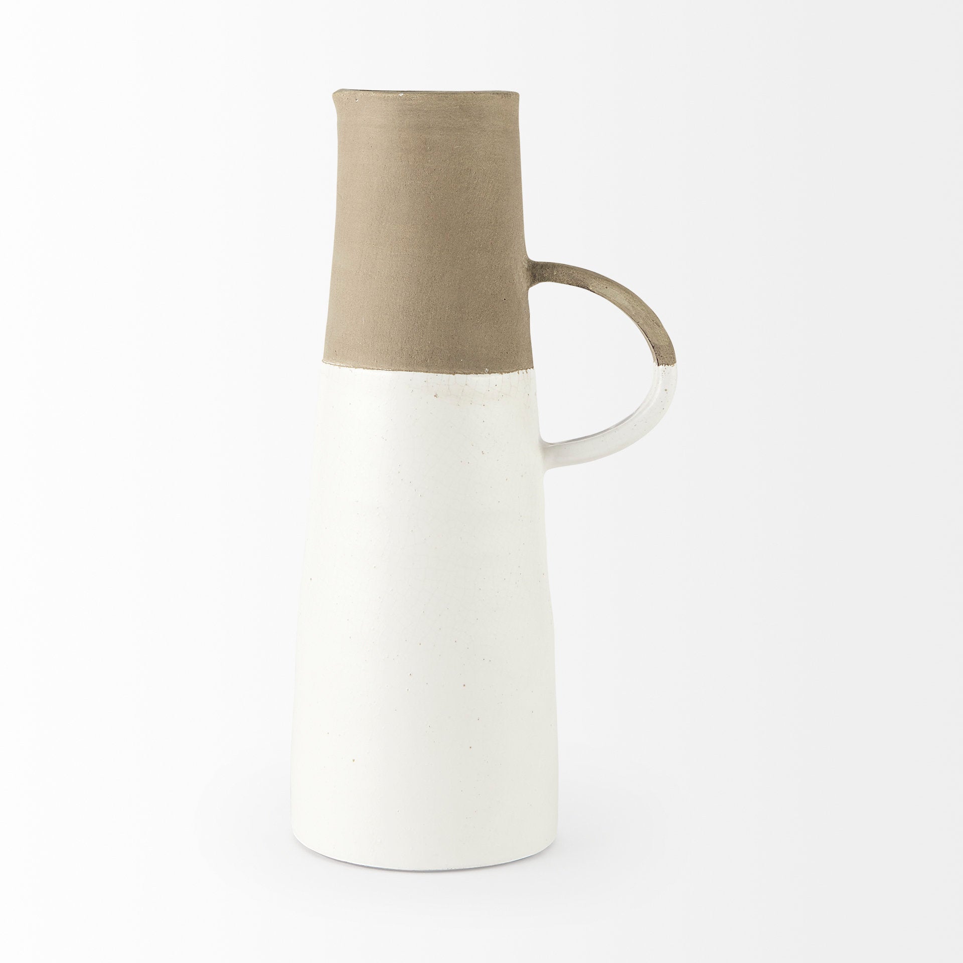 Garand 2-Toned White Natural Ceramic Jug Jugs Mercana , Black Friday Sale Mercana Furniture Sale, Old Bones Co, Mid Century Furniture Sale, Four Hands Furniture, Black Friday Sale Garand 2-Toned White Natural Ceramic Jug,Gus Sale, Perigold Garand 2-Toned White Natural Ceramic Jug Jugs Black Friday Sale , Perigold Sale Garand 2-Toned White Natural Ceramic Jug,Garand 2-Toned White Natural Ceramic Jug Lulu and Georgia, Burke Decor Sale Garand 2-Toned White Natural Ceramic Jug, www.oldbonesco.com