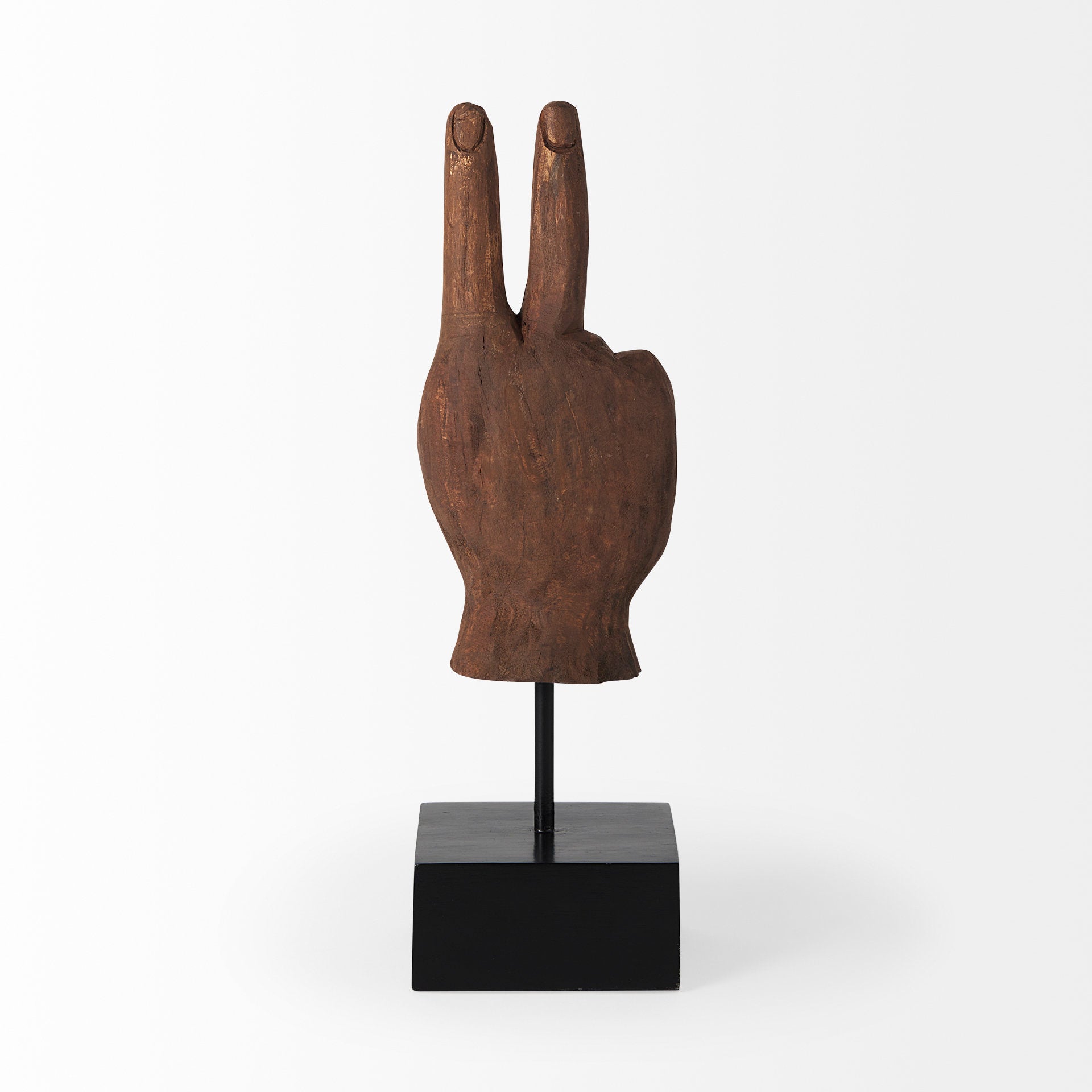Pacem Natural Wooden Carved Peace Sign Hand Sculpture Sculptures Mercana , Black Friday Sale Mercana Furniture Sale, Old Bones Co, Mid Century Furniture Sale, Four Hands Furniture, Black Friday Sale Pacem Natural Wooden Carved Peace Sign Hand Sculpture,Gus Sale, Perigold Pacem Natural Wooden Carved Peace Sign Hand Sculpture Sculptures Black Friday Sale , Perigold Sale Pacem Natural Wooden Carved Peace Sign Hand Sculpture,Pacem Natural Wooden Carved Peace Sign Hand Sculpture Lulu and Georgia, Burke Decor Sal