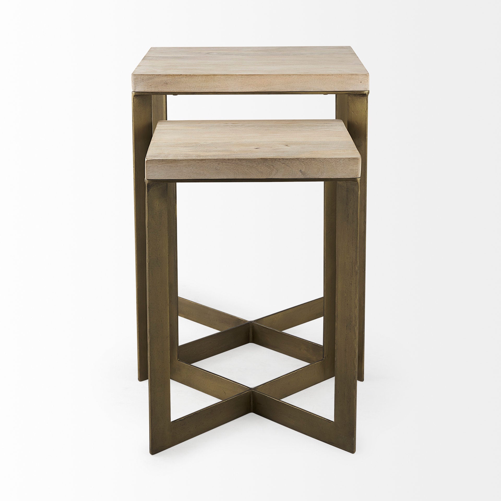Faye Wood with Metal Base Accent Tables - Set of 2 Side & End Tables Mercana , Black Friday Sale Mercana Furniture Sale, Old Bones Co, Mid Century Furniture Sale, Four Hands Furniture, Black Friday Sale Faye Wood with Metal Base Accent Tables - Set of 2,Gus Sale, Perigold Faye Wood with Metal Base Accent Tables - Set of 2 Side & End Tables Black Friday Sale , Perigold Sale Faye Wood with Metal Base Accent Tables - Set of 2,Faye Wood with Metal Base Accent Tables - Set of 2 Lulu and Georgia, Burke Decor Sale