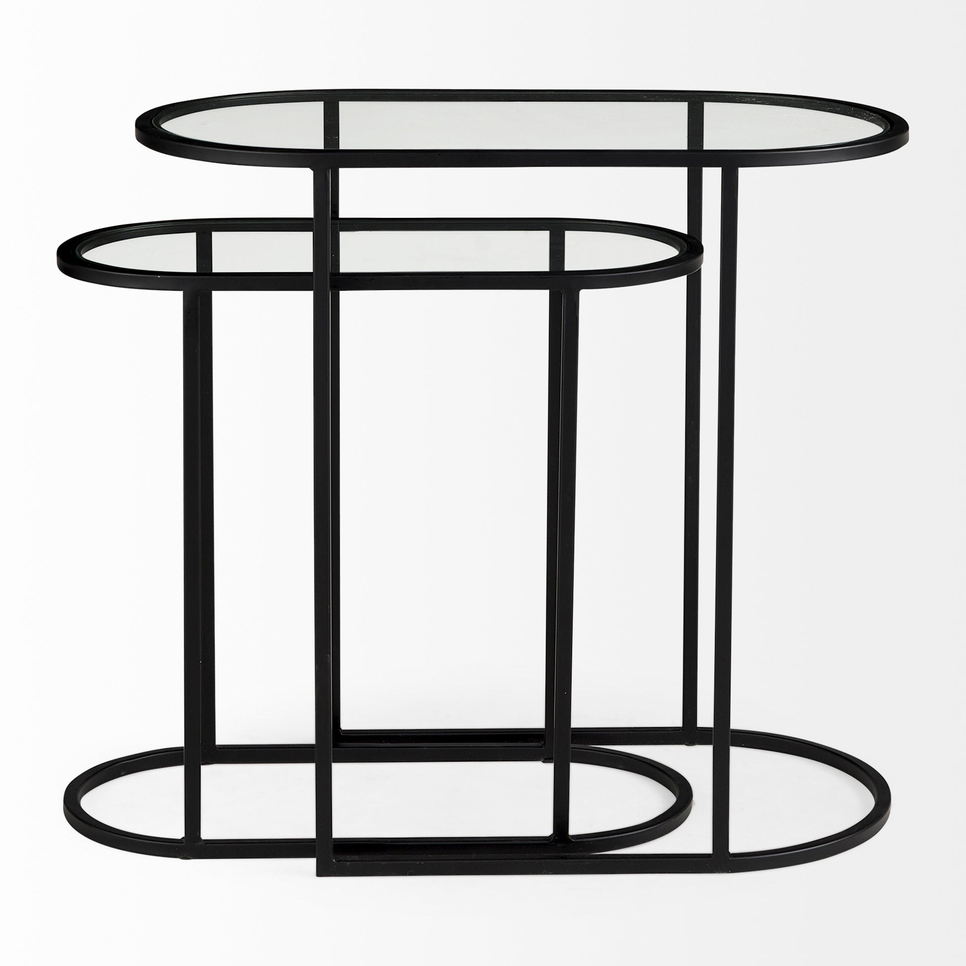 Celine Glass Nesting Accent Tables - Set of 2 Side & End Tables Mercana , Black Friday Sale Mercana Furniture Sale, Old Bones Co, Mid Century Furniture Sale, Four Hands Furniture, Black Friday Sale Celine Glass Nesting Accent Tables - Set of 2,Gus Sale, Perigold Celine Glass Nesting Accent Tables - Set of 2 Side & End Tables Black Friday Sale , Perigold Sale Celine Glass Nesting Accent Tables - Set of 2,Celine Glass Nesting Accent Tables - Set of 2 Lulu and Georgia, Burke Decor Sale Celine Glass Nesting Acc