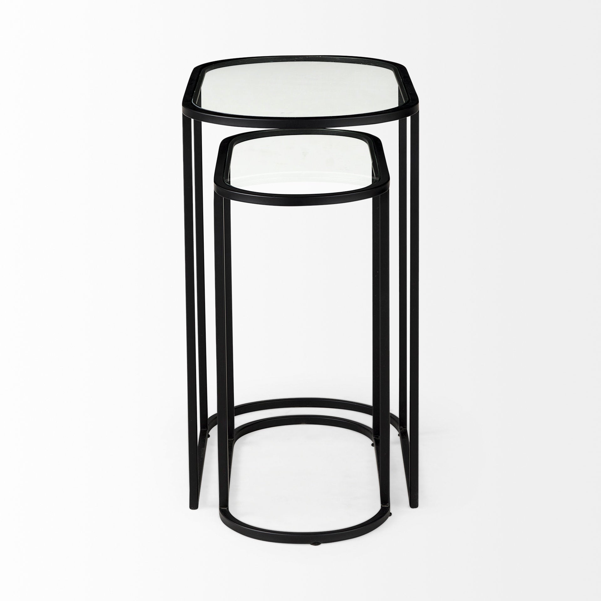 Celine Glass Nesting Accent Tables - Set of 2 Side & End Tables Mercana , Black Friday Sale Mercana Furniture Sale, Old Bones Co, Mid Century Furniture Sale, Four Hands Furniture, Black Friday Sale Celine Glass Nesting Accent Tables - Set of 2,Gus Sale, Perigold Celine Glass Nesting Accent Tables - Set of 2 Side & End Tables Black Friday Sale , Perigold Sale Celine Glass Nesting Accent Tables - Set of 2,Celine Glass Nesting Accent Tables - Set of 2 Lulu and Georgia, Burke Decor Sale Celine Glass Nesting Acc