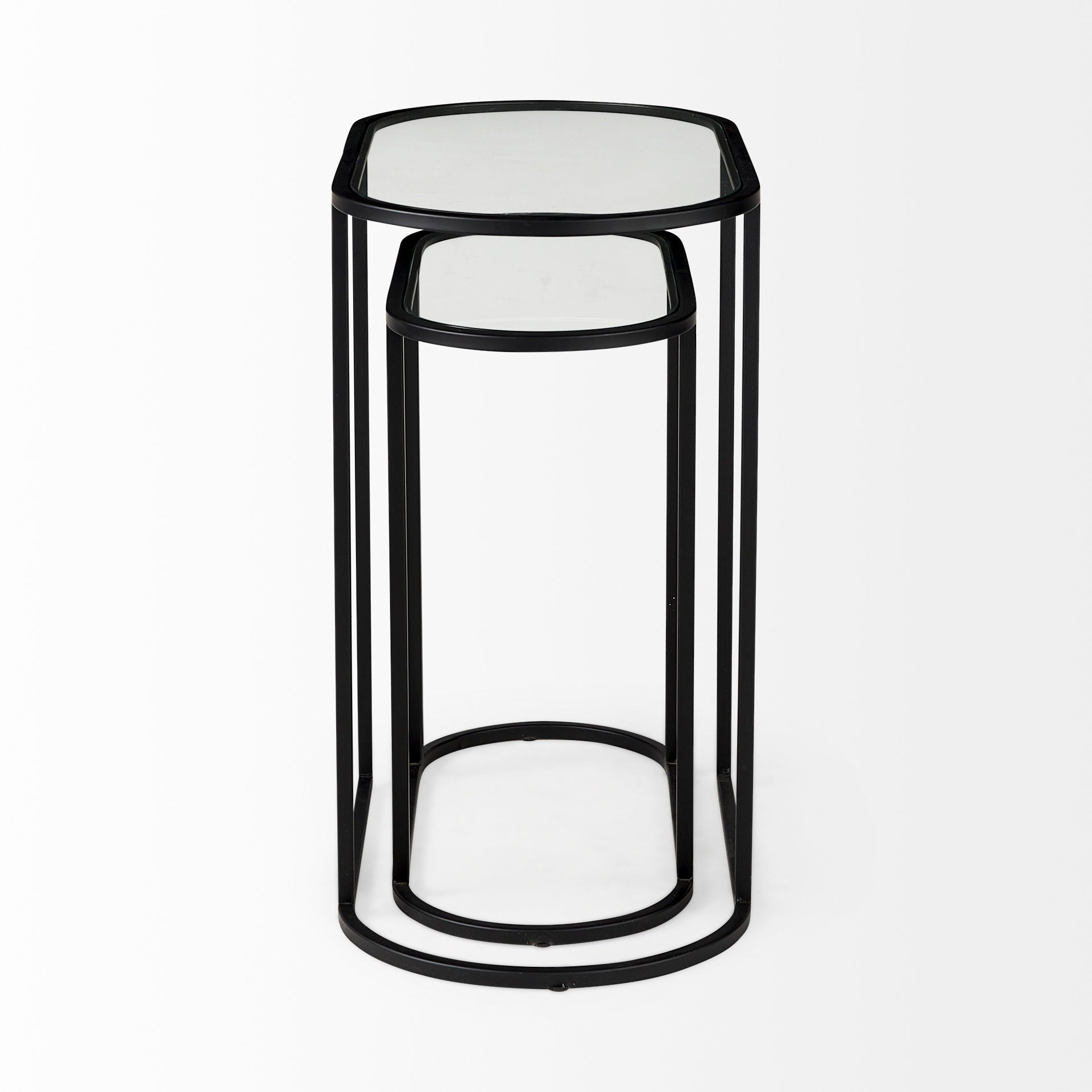 Celine Glass Nesting Accent Tables - Set of 2 Side & End Tables Mercana , Black Friday Sale Mercana Furniture Sale, Old Bones Co, Mid Century Furniture Sale, Four Hands Furniture, Black Friday Sale Celine Glass Nesting Accent Tables - Set of 2,Gus Sale, Perigold Celine Glass Nesting Accent Tables - Set of 2 Side & End Tables Black Friday Sale , Perigold Sale Celine Glass Nesting Accent Tables - Set of 2,Celine Glass Nesting Accent Tables - Set of 2 Lulu and Georgia, Burke Decor Sale Celine Glass Nesting Acc