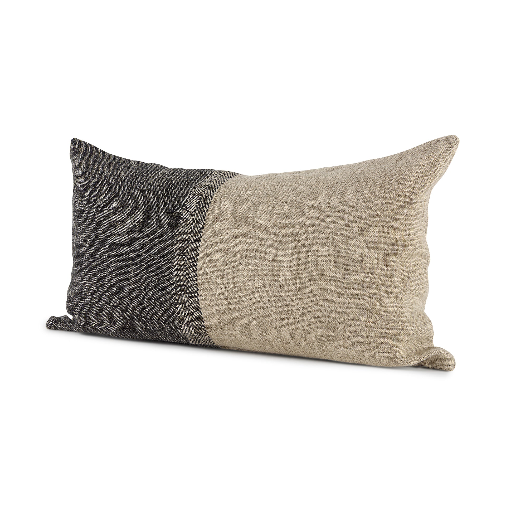 Isolde Beige and Black Fabric Color Blocked Decorative Pillow Cover Accent Pillow Covers Mercana , Black Friday Sale Mercana Furniture Sale, Old Bones Co, Mid Century Furniture Sale, Four Hands Furniture, Black Friday Sale Isolde Beige and Black Fabric Color Blocked Decorative Pillow Cover,Gus Sale, Perigold Isolde Beige and Black Fabric Color Blocked Decorative Pillow Cover Accent Pillow Covers Black Friday Sale , Perigold Sale Isolde Beige and Black Fabric Color Blocked Decorative Pillow Cover,Isolde Beig