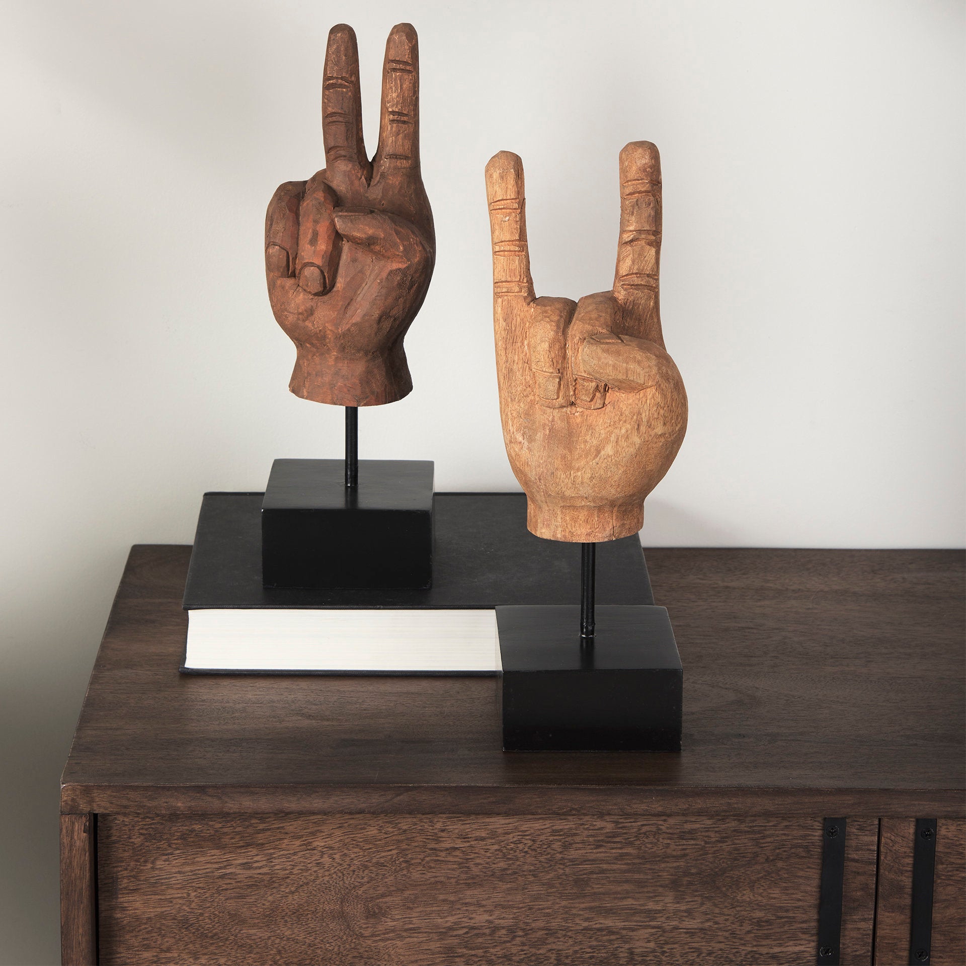 Pacem Natural Wooden Carved Peace Sign Hand Sculpture Sculptures Mercana , Black Friday Sale Mercana Furniture Sale, Old Bones Co, Mid Century Furniture Sale, Four Hands Furniture, Black Friday Sale Pacem Natural Wooden Carved Peace Sign Hand Sculpture,Gus Sale, Perigold Pacem Natural Wooden Carved Peace Sign Hand Sculpture Sculptures Black Friday Sale , Perigold Sale Pacem Natural Wooden Carved Peace Sign Hand Sculpture,Pacem Natural Wooden Carved Peace Sign Hand Sculpture Lulu and Georgia, Burke Decor Sal