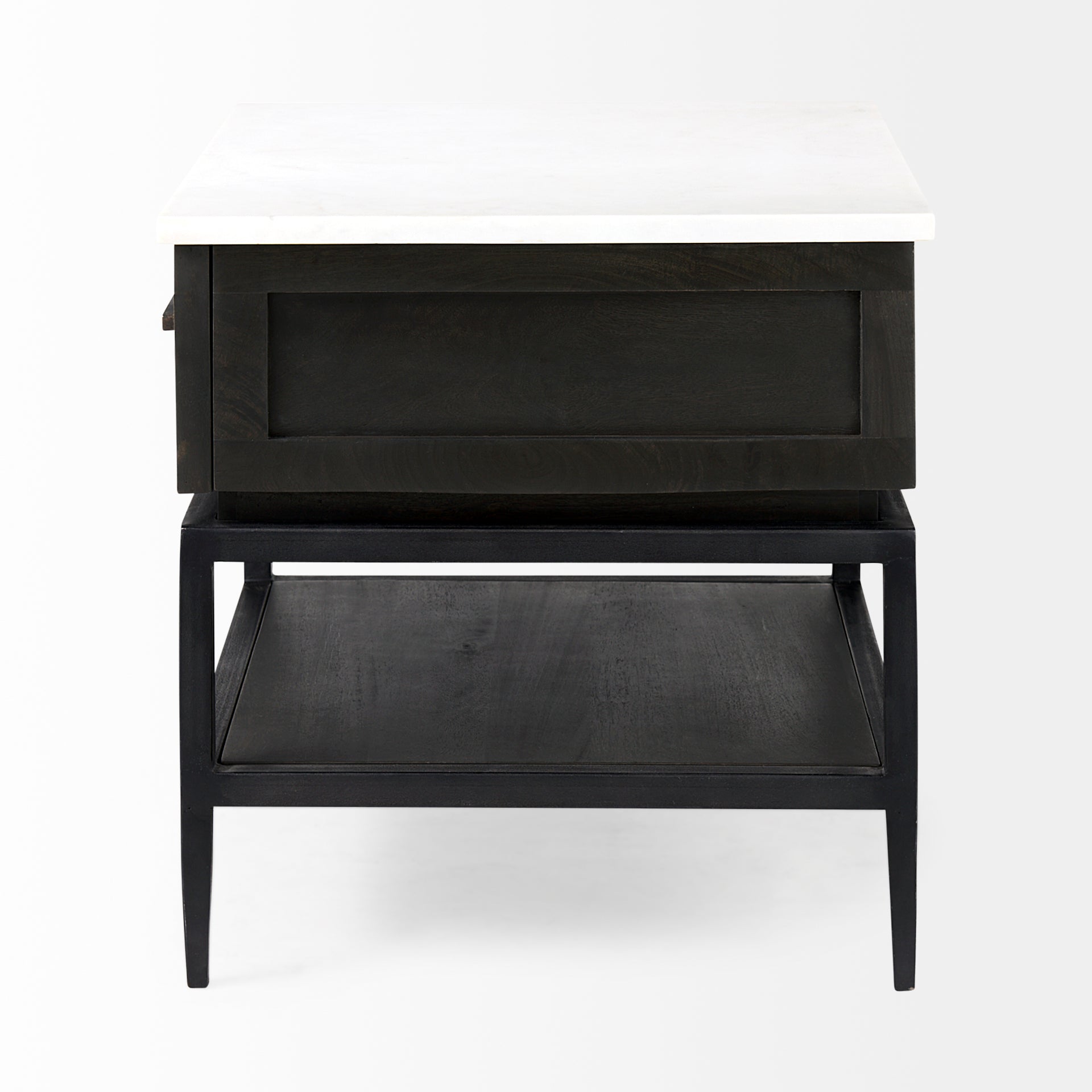 Divina Black-Brown Wood with White Marble Top and Black Metal Base 1-Drawer Side Table Side & End Tables Mercana , Black Friday Sale Mercana Furniture Sale, Old Bones Co, Mid Century Furniture Sale, Four Hands Furniture, Black Friday Sale Divina Black-Brown Wood with White Marble Top and Black Metal Base 1-Drawer Side Table,Gus Sale, Perigold Divina Black-Brown Wood with White Marble Top and Black Metal Base 1-Drawer Side Table Side & End Tables Black Friday Sale , Perigold Sale Divina Black-Brown Wood with