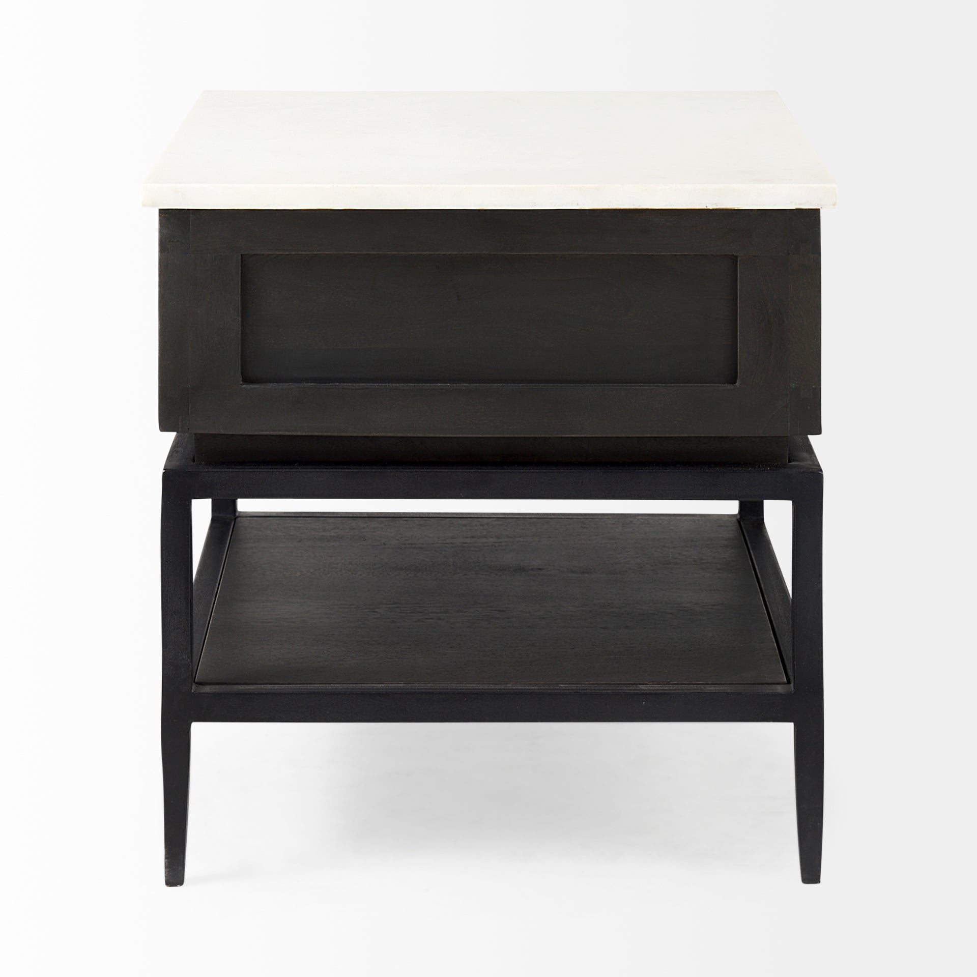 Divina Black-Brown Wood with White Marble Top and Black Metal Base 1-Drawer Side Table Side & End Tables Mercana , Black Friday Sale Mercana Furniture Sale, Old Bones Co, Mid Century Furniture Sale, Four Hands Furniture, Black Friday Sale Divina Black-Brown Wood with White Marble Top and Black Metal Base 1-Drawer Side Table,Gus Sale, Perigold Divina Black-Brown Wood with White Marble Top and Black Metal Base 1-Drawer Side Table Side & End Tables Black Friday Sale , Perigold Sale Divina Black-Brown Wood with