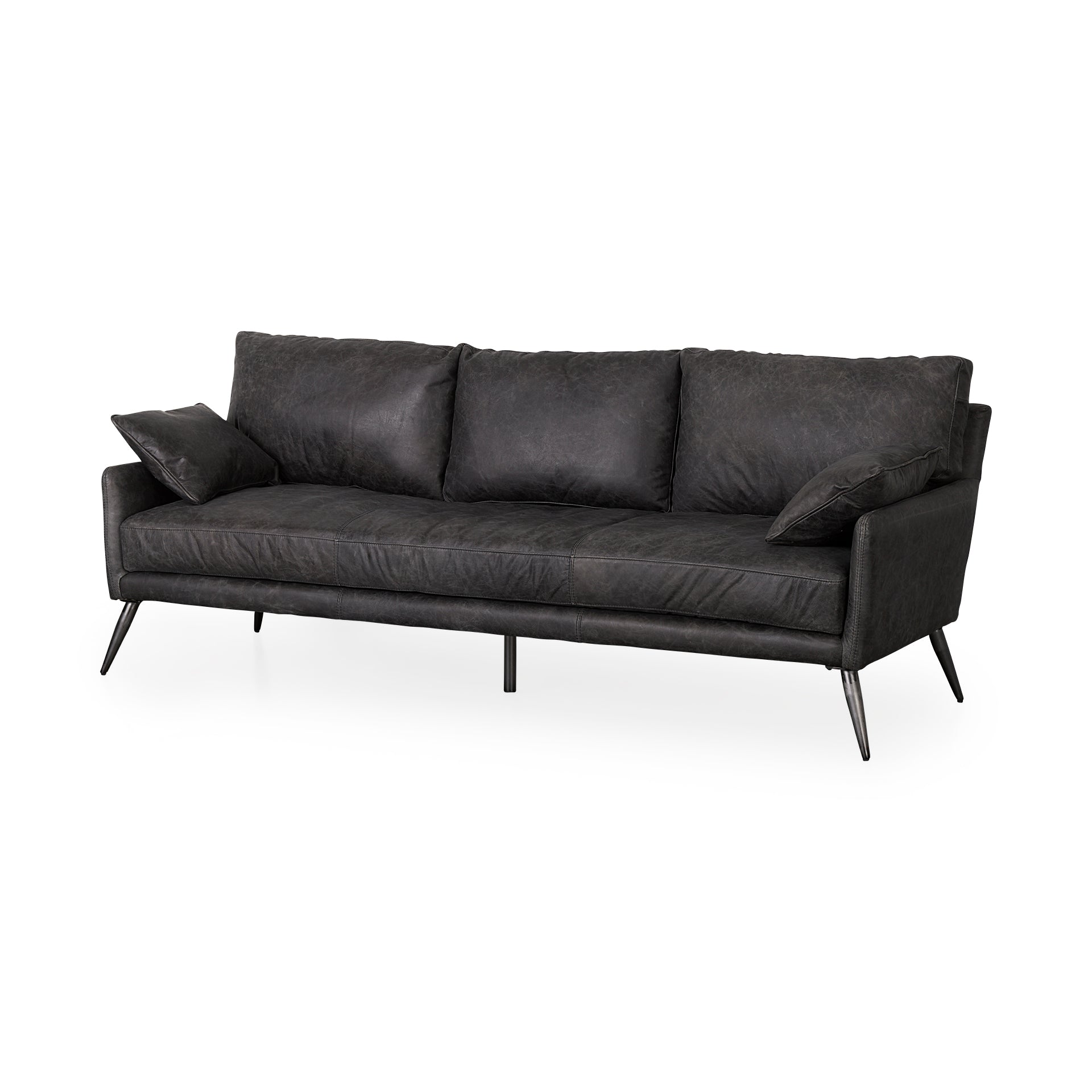 Cochrane Black Leather 3-Seater Sofa Sofas Mercana , Black Friday Sale Mercana Furniture Sale, Old Bones Co, Mid Century Furniture Sale, Four Hands Furniture, Black Friday Sale Cochrane Black Leather 3-Seater Sofa,Gus Sale, Perigold Cochrane Black Leather 3-Seater Sofa Sofas Black Friday Sale , Perigold Sale Cochrane Black Leather 3-Seater Sofa,Cochrane Black Leather 3-Seater Sofa Lulu and Georgia, Burke Decor Sale Cochrane Black Leather 3-Seater Sofa, www.oldbonesco.com