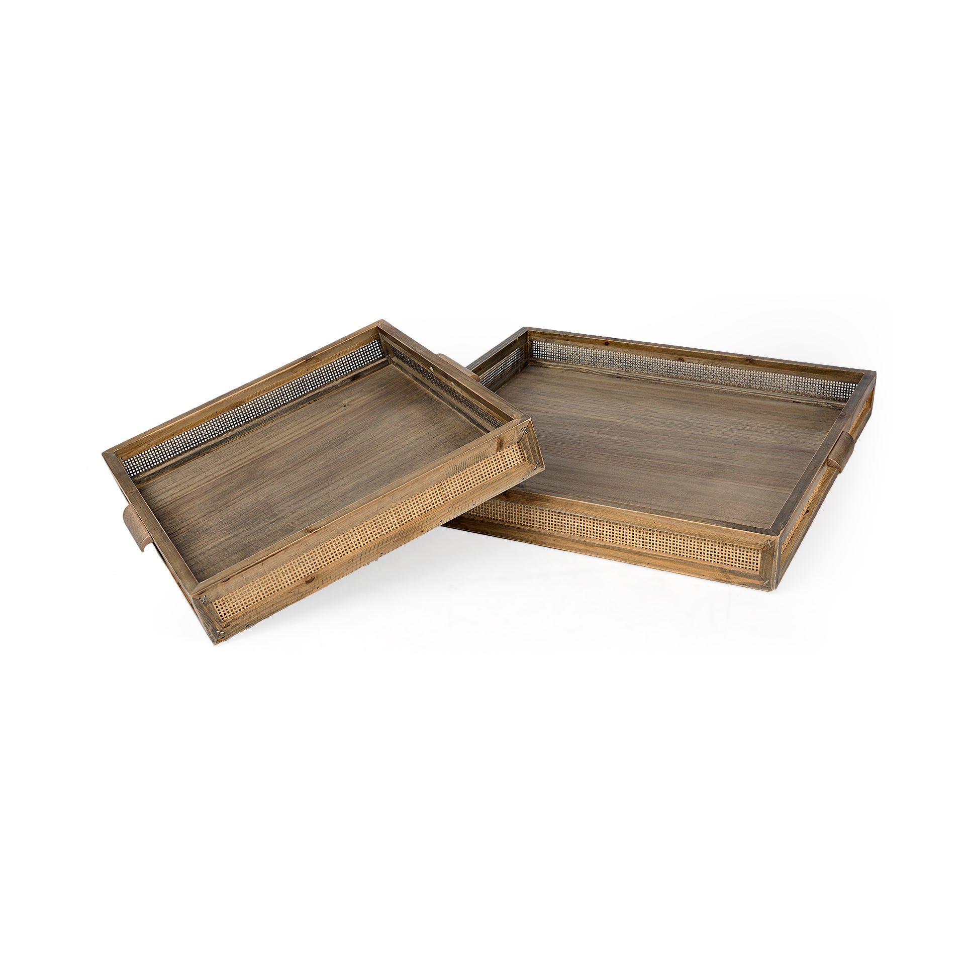 Sonny Brown Wood and Wicker Square Trays - Set of 2 Trays & Containers Mercana , Black Friday Sale Mercana Furniture Sale, Old Bones Co, Mid Century Furniture Sale, Four Hands Furniture, Black Friday Sale Sonny Brown Wood and Wicker Square Trays - Set of 2,Gus Sale, Perigold Sonny Brown Wood and Wicker Square Trays - Set of 2 Trays & Containers Black Friday Sale , Perigold Sale Sonny Brown Wood and Wicker Square Trays - Set of 2,Sonny Brown Wood and Wicker Square Trays - Set of 2 Lulu and Georgia, Burke Dec