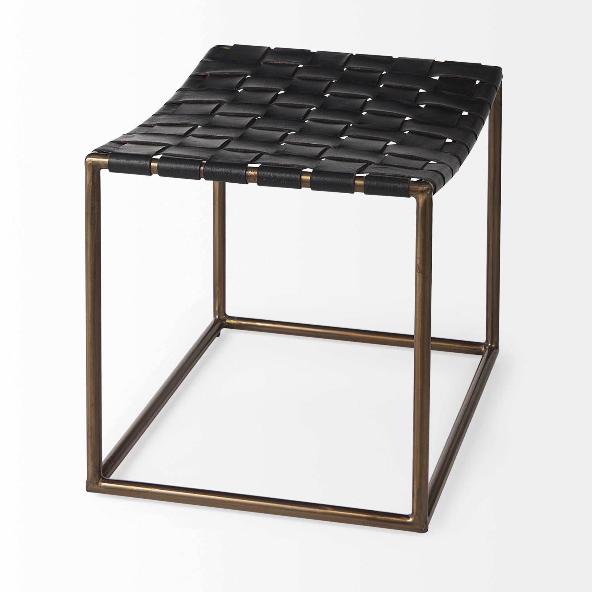 Clarissa Leather Woven Seat With Metal Frame Stool Ottomans & Stools Mercana , Black Friday Sale Mercana Furniture Sale, Old Bones Co, Mid Century Furniture Sale, Four Hands Furniture, Black Friday Sale Clarissa Leather Woven Seat With Metal Frame Stool,Gus Sale, Perigold Clarissa Leather Woven Seat With Metal Frame Stool Ottomans & Stools Black Friday Sale , Perigold Sale Clarissa Leather Woven Seat With Metal Frame Stool,Clarissa Leather Woven Seat With Metal Frame Stool Lulu and Georgia, Burke Decor Sale