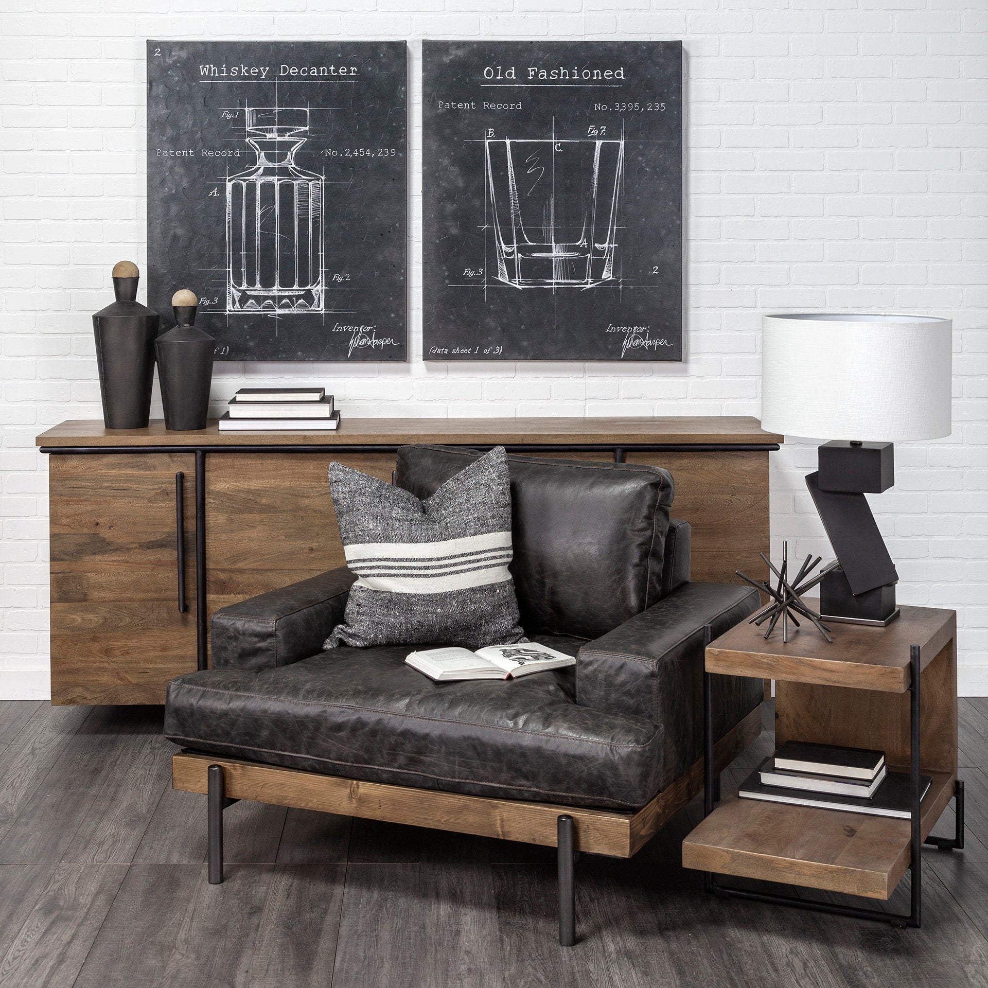 Maddox Medium Brown Wood with Black Metal U-shaped End/Side Table Side & End Tables Mercana , Black Friday Sale Mercana Furniture Sale, Old Bones Co, Mid Century Furniture Sale, Four Hands Furniture, Black Friday Sale Maddox Medium Brown Wood with Black Metal U-shaped End/Side Table,Gus Sale, Perigold Maddox Medium Brown Wood with Black Metal U-shaped End/Side Table Side & End Tables Black Friday Sale , Perigold Sale Maddox Medium Brown Wood with Black Metal U-shaped End/Side Table,Maddox Medium Brown Wood 