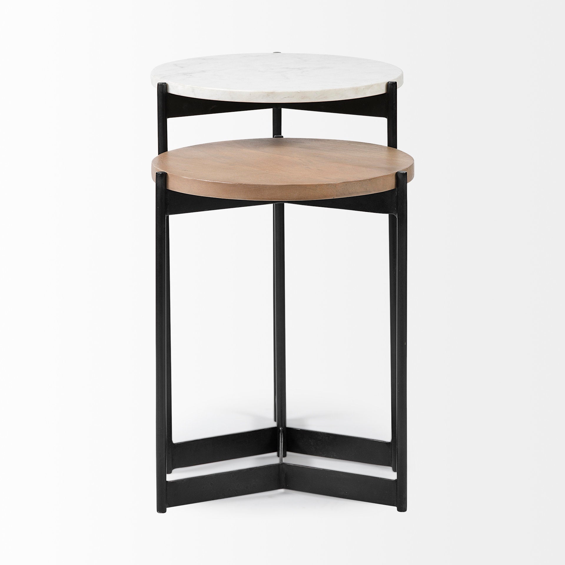 Larkin Marble and Wood Round Tabletop Nesting End/Side Tables Side & End Tables Mercana , Black Friday Sale Mercana Furniture Sale, Old Bones Co, Mid Century Furniture Sale, Four Hands Furniture, Black Friday Sale Larkin Marble and Wood Round Tabletop Nesting End/Side Tables,Gus Sale, Perigold Larkin Marble and Wood Round Tabletop Nesting End/Side Tables Side & End Tables Black Friday Sale , Perigold Sale Larkin Marble and Wood Round Tabletop Nesting End/Side Tables,Larkin Marble and Wood Round Tabletop Nes