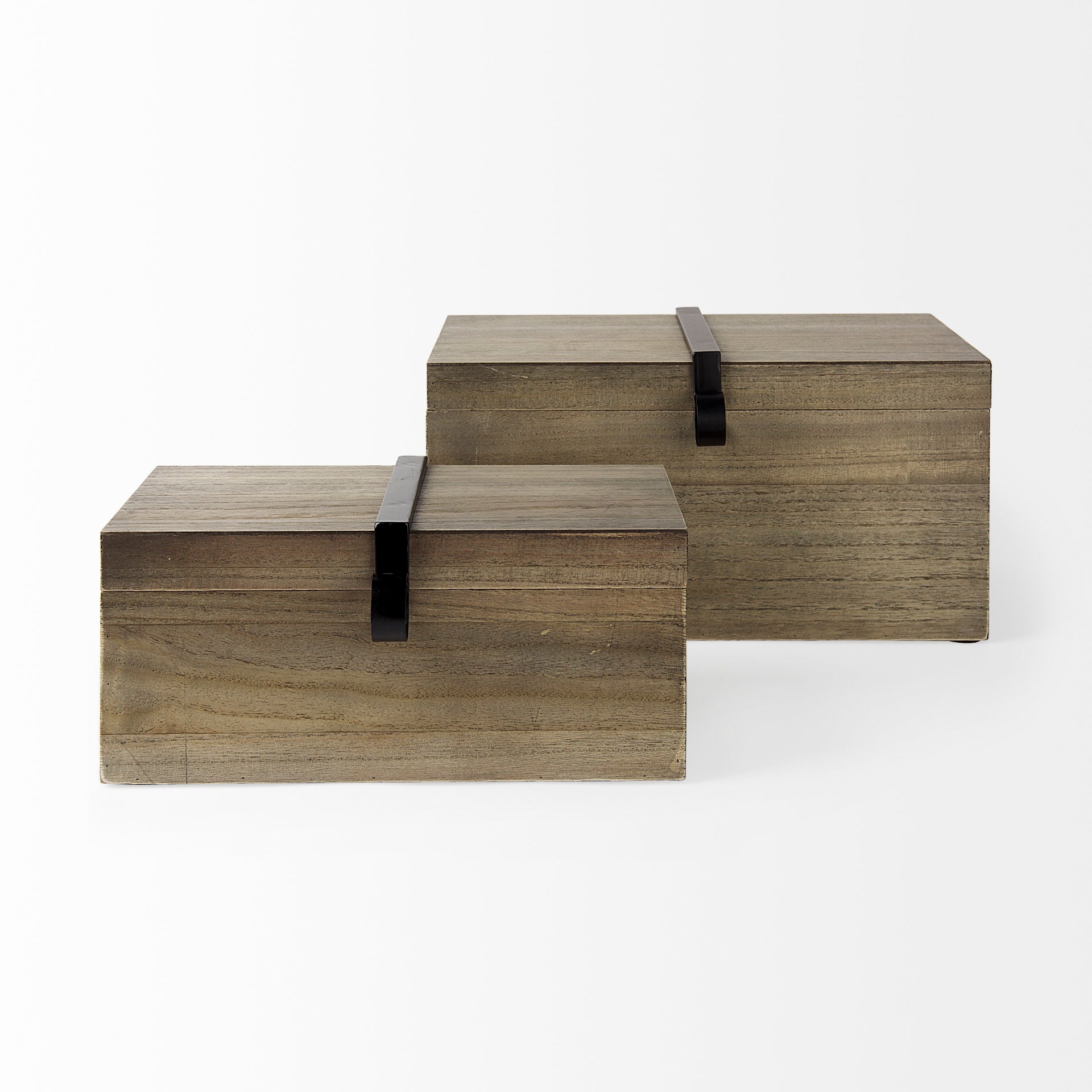 Josh Light Brown Wood with Metal Detail Boxes - Set of 2 Decorative Box Mercana , Black Friday Sale Mercana Furniture Sale, Old Bones Co, Mid Century Furniture Sale, Four Hands Furniture, Black Friday Sale Josh Light Brown Wood with Metal Detail Boxes - Set of 2,Gus Sale, Perigold Josh Light Brown Wood with Metal Detail Boxes - Set of 2 Decorative Box Black Friday Sale , Perigold Sale Josh Light Brown Wood with Metal Detail Boxes - Set of 2,Josh Light Brown Wood with Metal Detail Boxes - Set of 2 Lulu and G