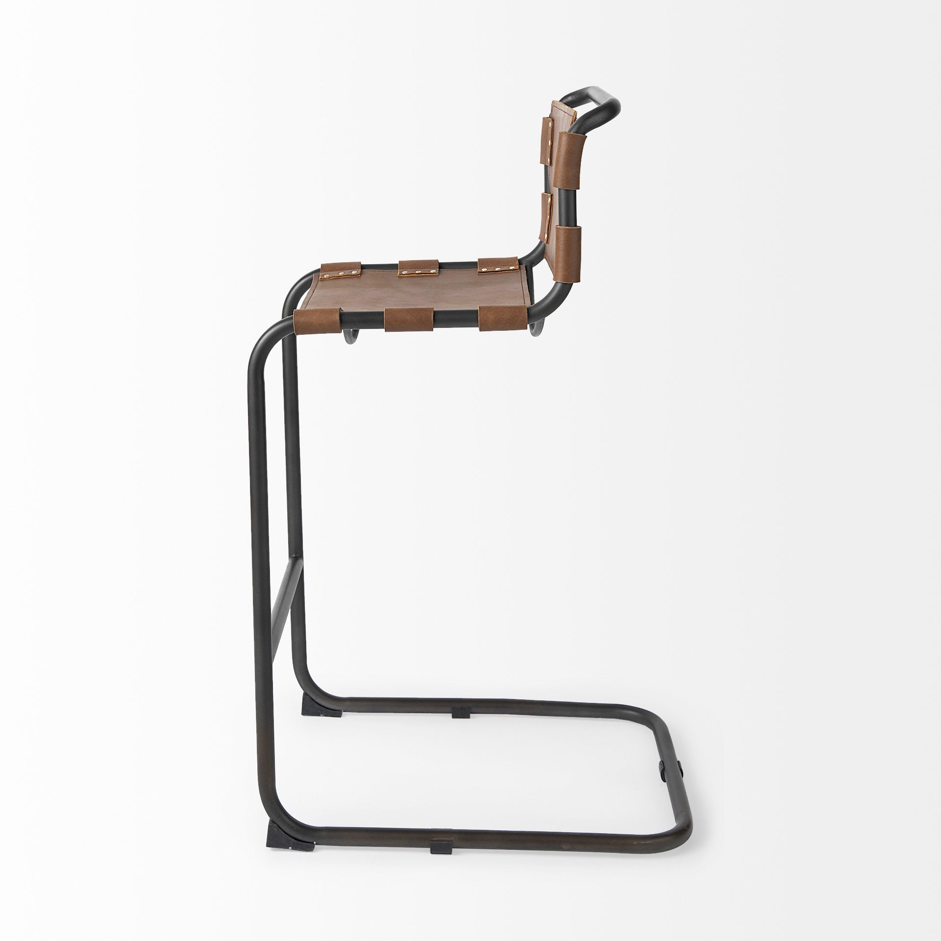 Berbick 43"H Iron Frame Bar Stool