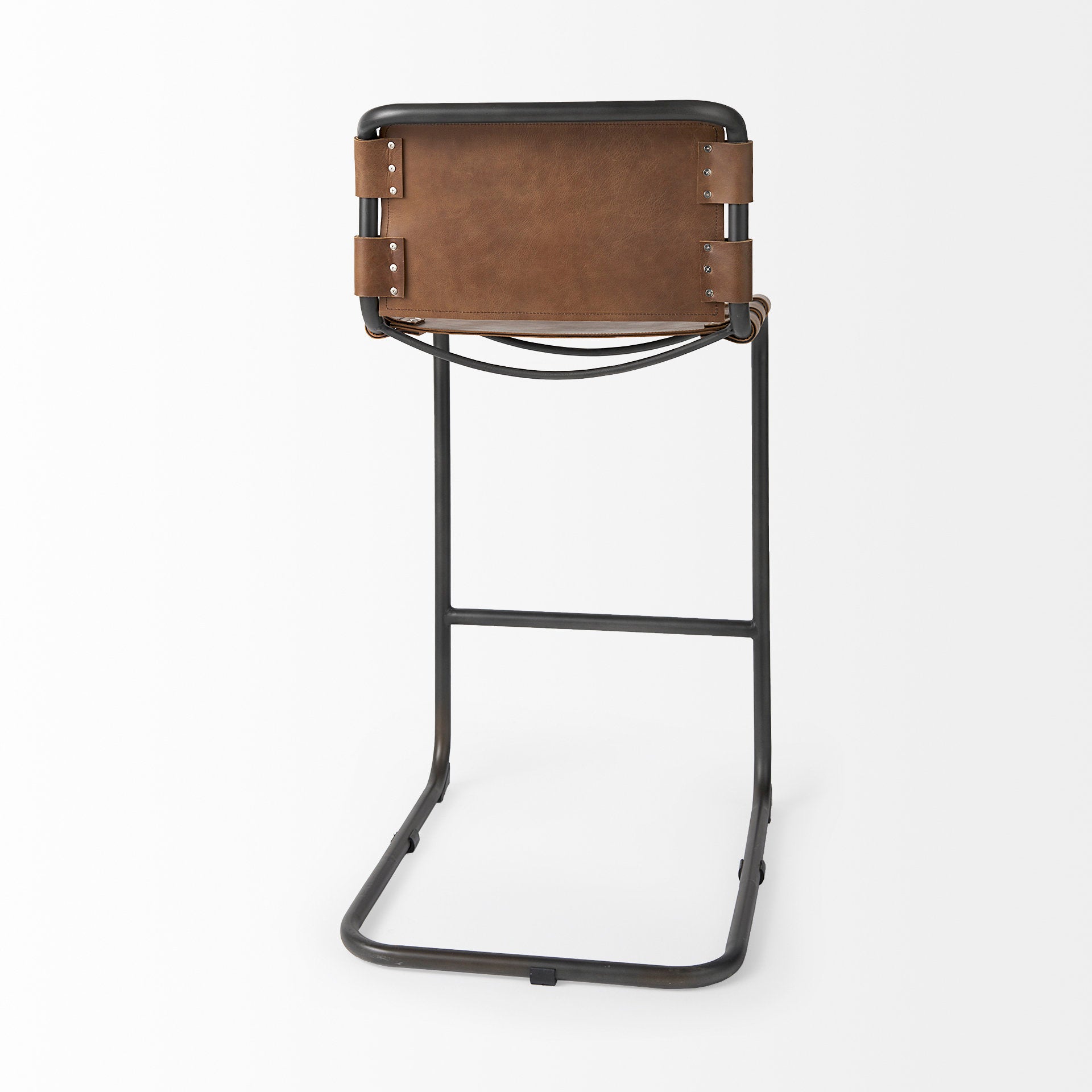 Berbick 43"H Iron Frame Bar Stool