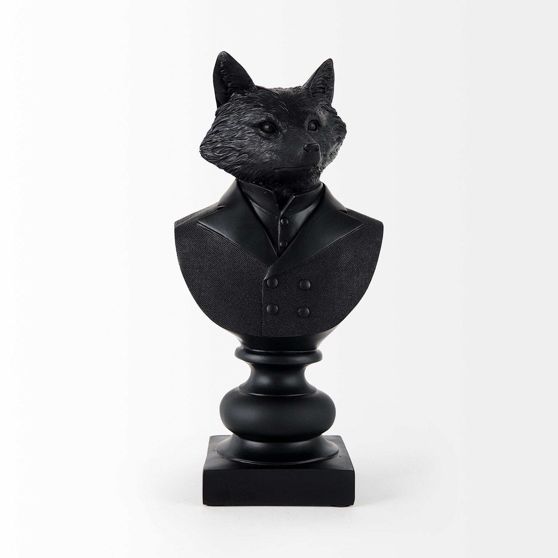 Murray Black Painted Resin Fox in a Suit Bust Object Decorative Objects Mercana , Black Friday Sale Mercana Furniture Sale, Old Bones Co, Mid Century Furniture Sale, Four Hands Furniture, Black Friday Sale Murray Black Painted Resin Fox in a Suit Bust Object,Gus Sale, Perigold Murray Black Painted Resin Fox in a Suit Bust Object Decorative Objects Black Friday Sale , Perigold Sale Murray Black Painted Resin Fox in a Suit Bust Object,Murray Black Painted Resin Fox in a Suit Bust Object Lulu and Georgia, Burk