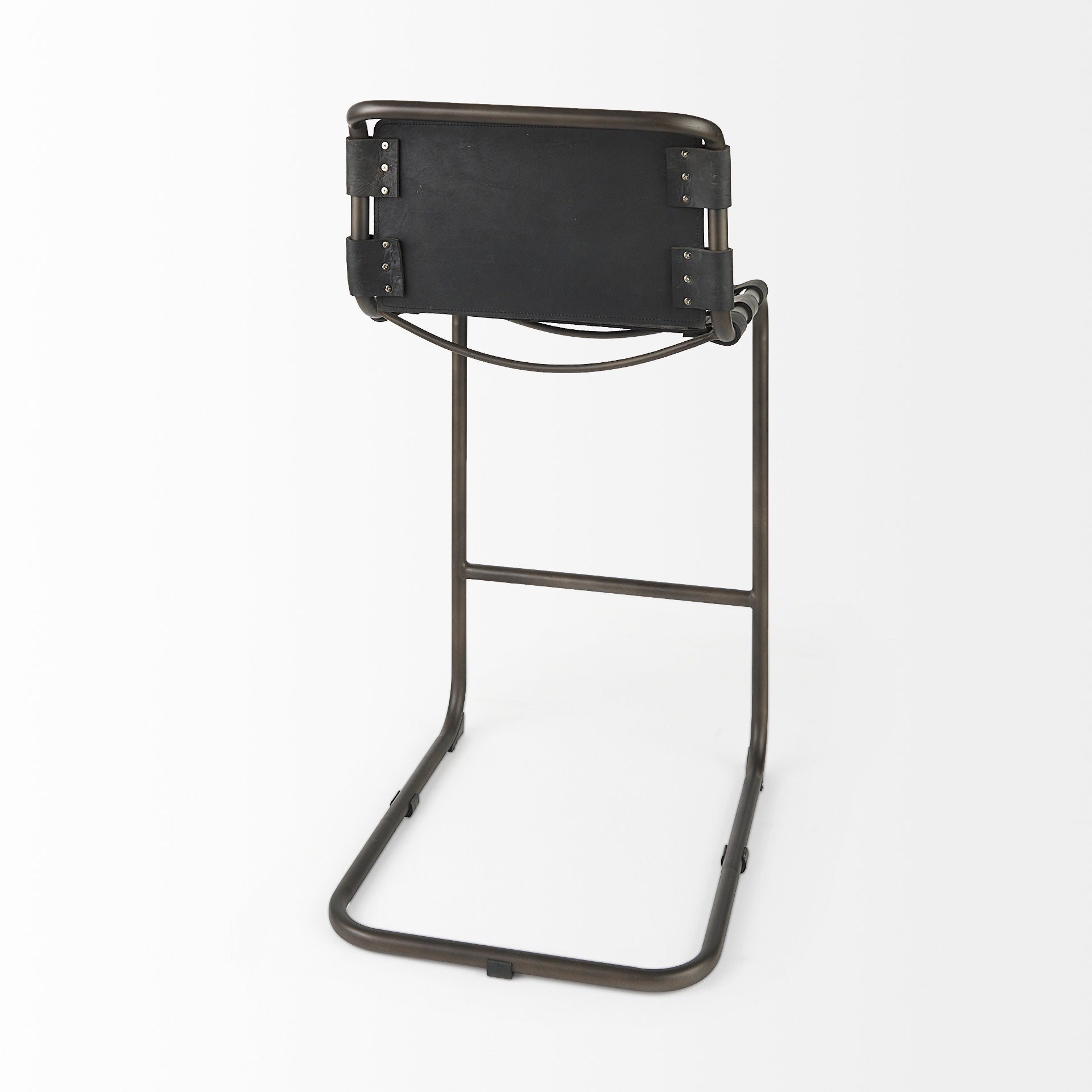 Berbick 43"H Iron Frame Bar Stool