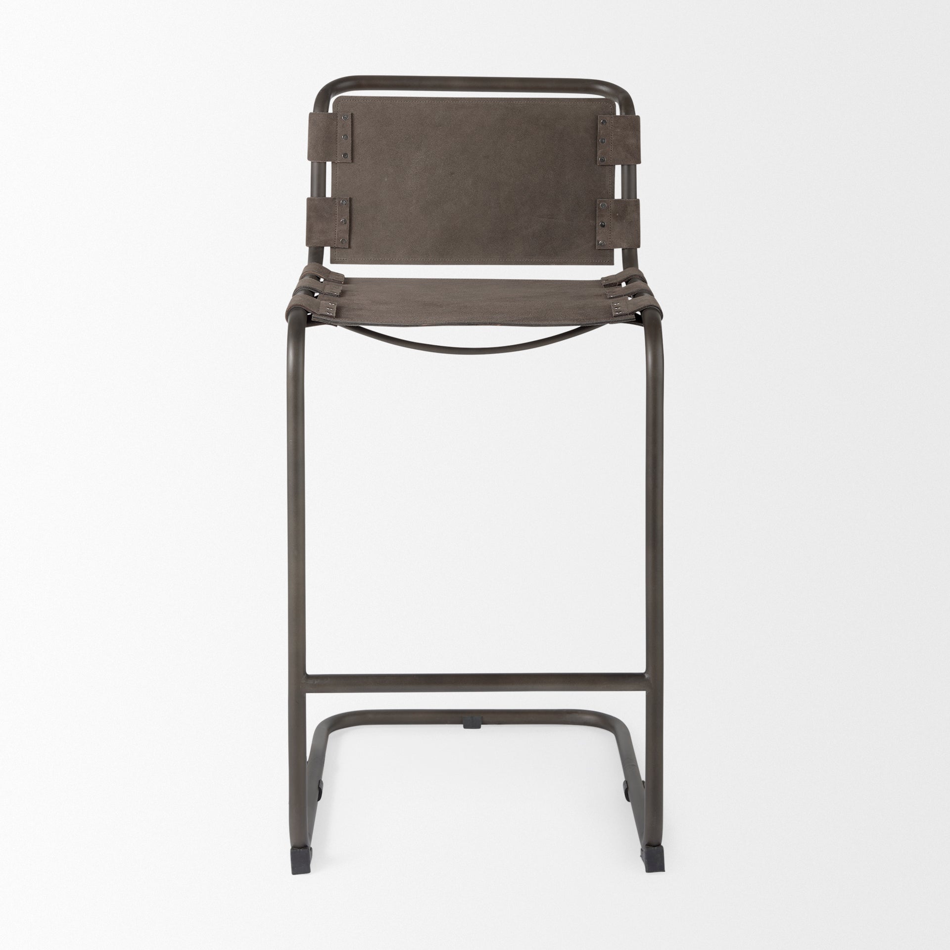 Berbick 43"H Iron Frame Bar Stool