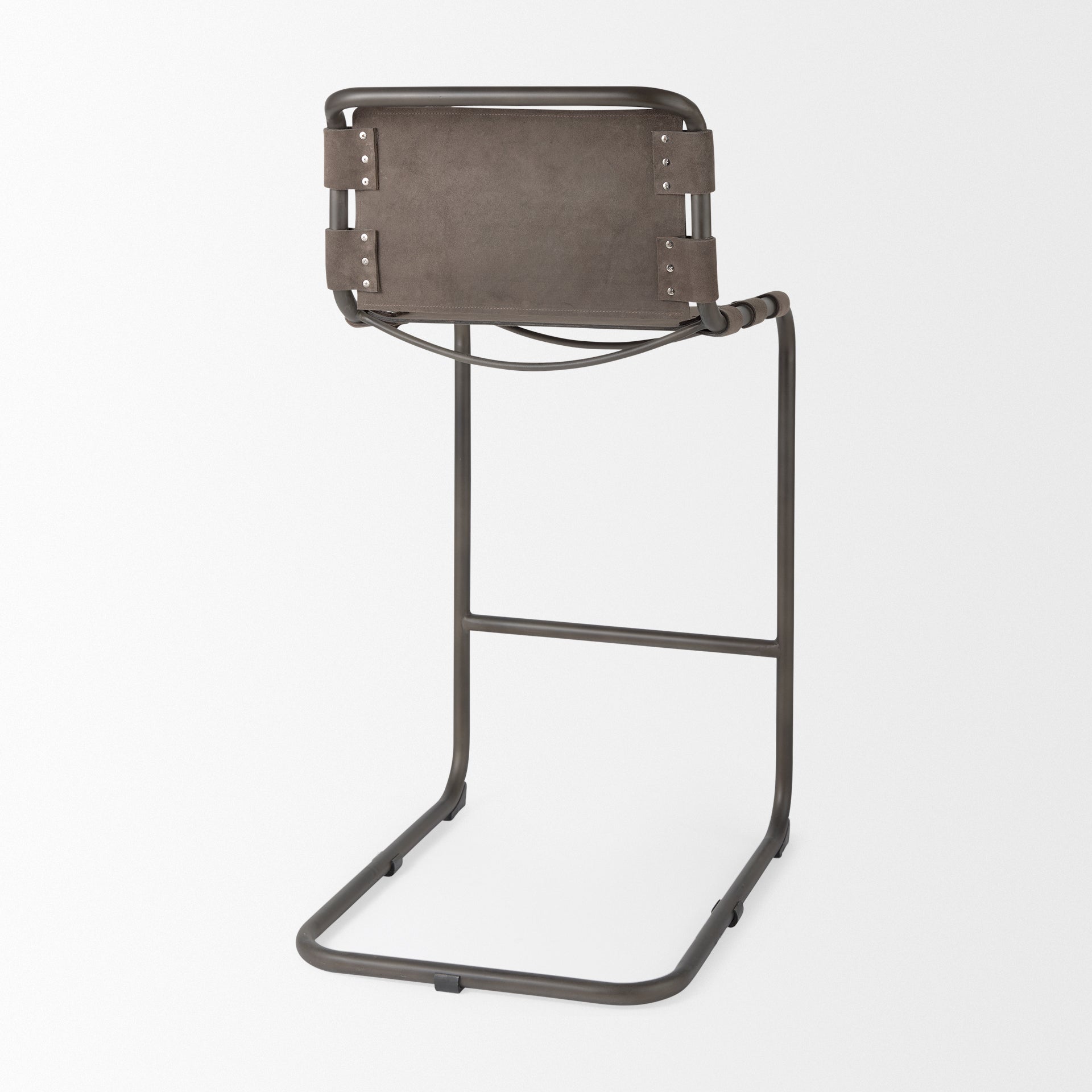 Berbick 43"H Iron Frame Bar Stool