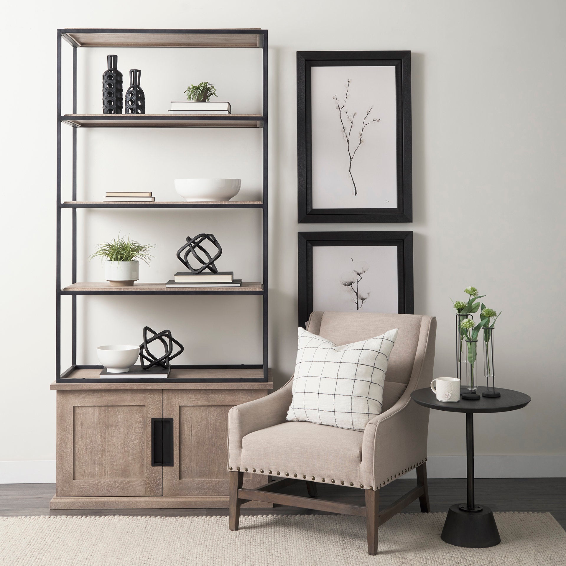 Braxton II Light Brown Wood and Iron 3-Shelf Shelving Unit Bookcases & Shelves Mercana , Black Friday Sale Mercana Furniture Sale, Old Bones Co, Mid Century Furniture Sale, Four Hands Furniture, Black Friday Sale Braxton II Light Brown Wood and Iron 3-Shelf Shelving Unit,Gus Sale, Perigold Braxton II Light Brown Wood and Iron 3-Shelf Shelving Unit Bookcases & Shelves Black Friday Sale , Perigold Sale Braxton II Light Brown Wood and Iron 3-Shelf Shelving Unit,Braxton II Light Brown Wood and Iron 3-Shelf Shel