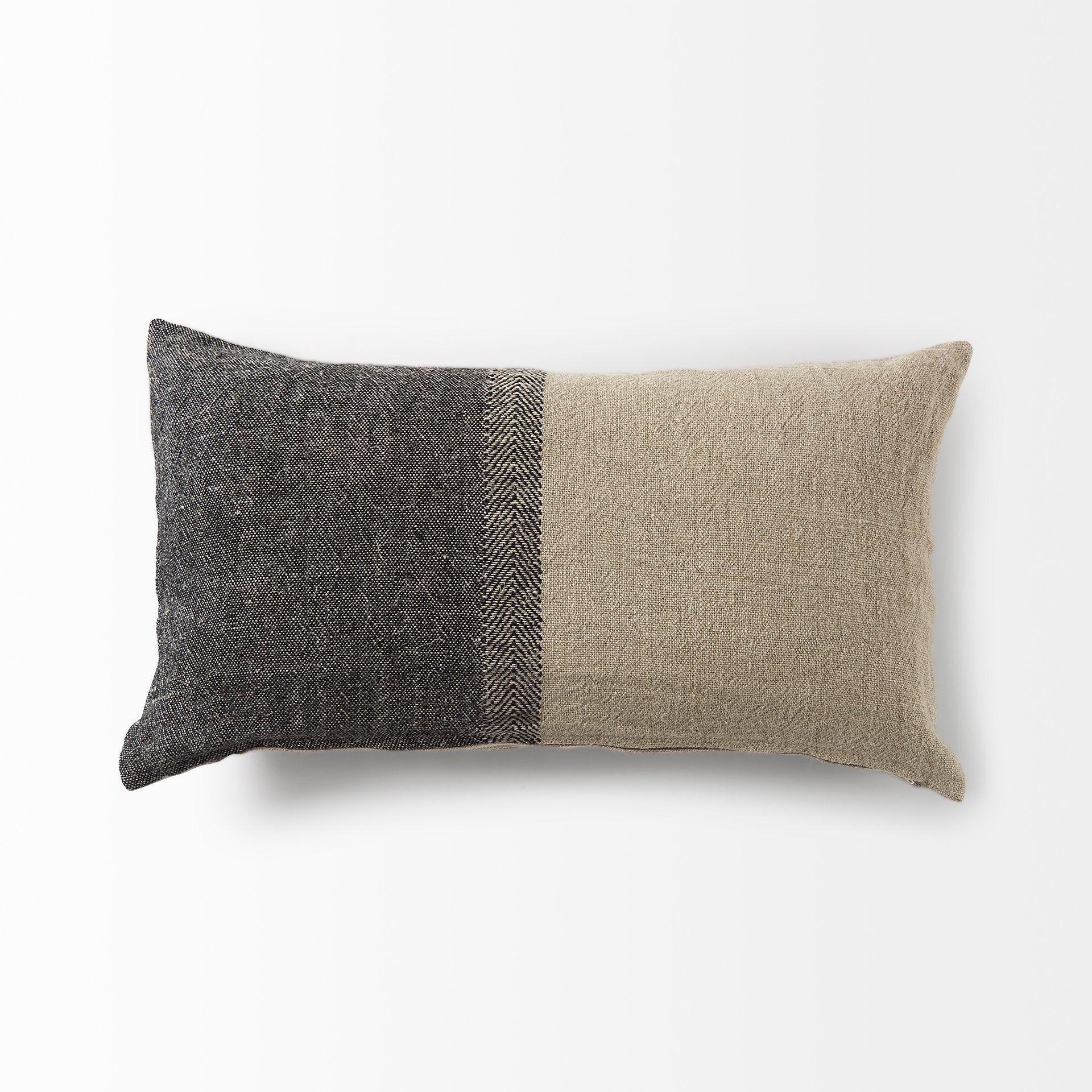 Isolde Beige and Black Fabric Color Blocked Decorative Pillow Cover Accent Pillow Covers Mercana , Black Friday Sale Mercana Furniture Sale, Old Bones Co, Mid Century Furniture Sale, Four Hands Furniture, Black Friday Sale Isolde Beige and Black Fabric Color Blocked Decorative Pillow Cover,Gus Sale, Perigold Isolde Beige and Black Fabric Color Blocked Decorative Pillow Cover Accent Pillow Covers Black Friday Sale , Perigold Sale Isolde Beige and Black Fabric Color Blocked Decorative Pillow Cover,Isolde Beig