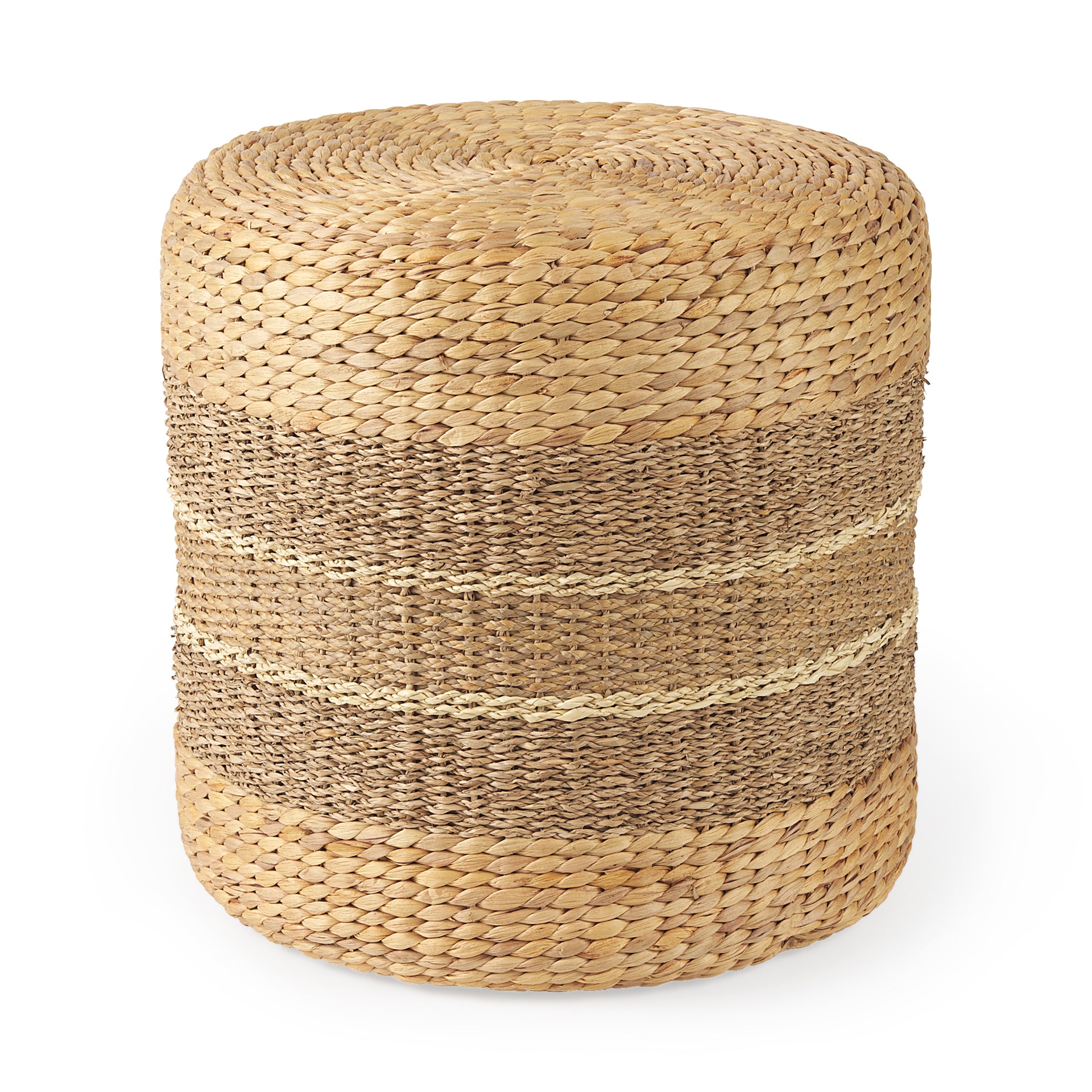 Maya Light Brown with Medium Brown Stripes Seagrass Round Pouf Poufs Mercana , Black Friday Sale Mercana Furniture Sale, Old Bones Co, Mid Century Furniture Sale, Four Hands Furniture, Black Friday Sale Maya Light Brown with Medium Brown Stripes Seagrass Round Pouf,Gus Sale, Perigold Maya Light Brown with Medium Brown Stripes Seagrass Round Pouf Poufs Black Friday Sale , Perigold Sale Maya Light Brown with Medium Brown Stripes Seagrass Round Pouf,Maya Light Brown with Medium Brown Stripes Seagrass Round Pou