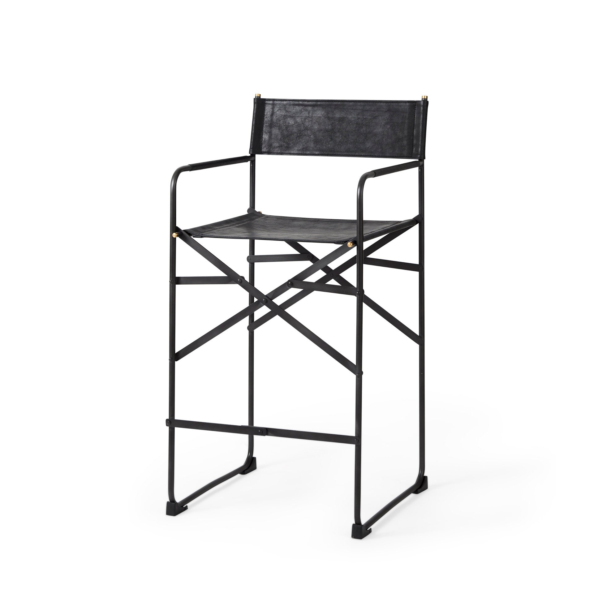 Direttore Metal Frame Counter Stool