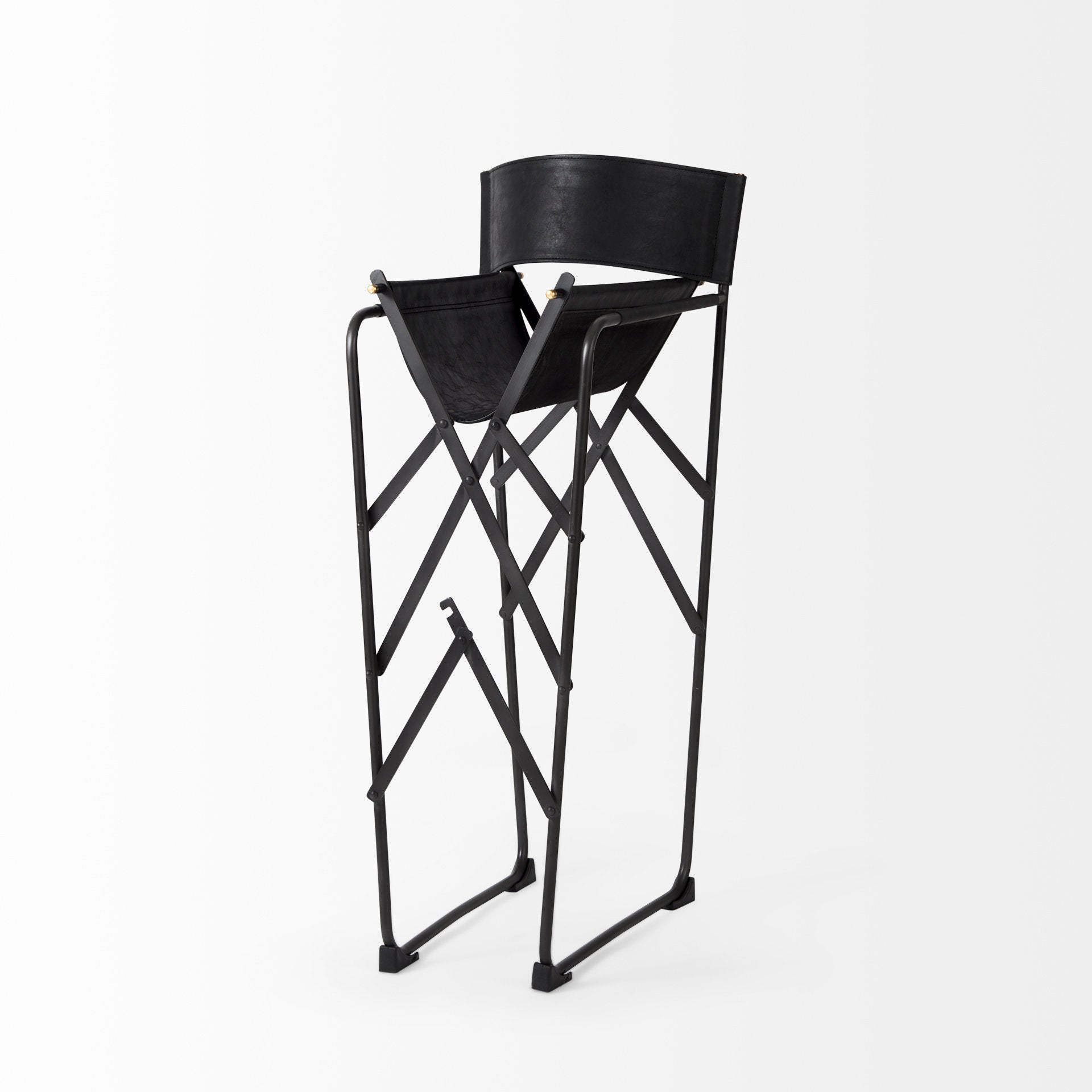 Direttore Metal Frame Counter Stool