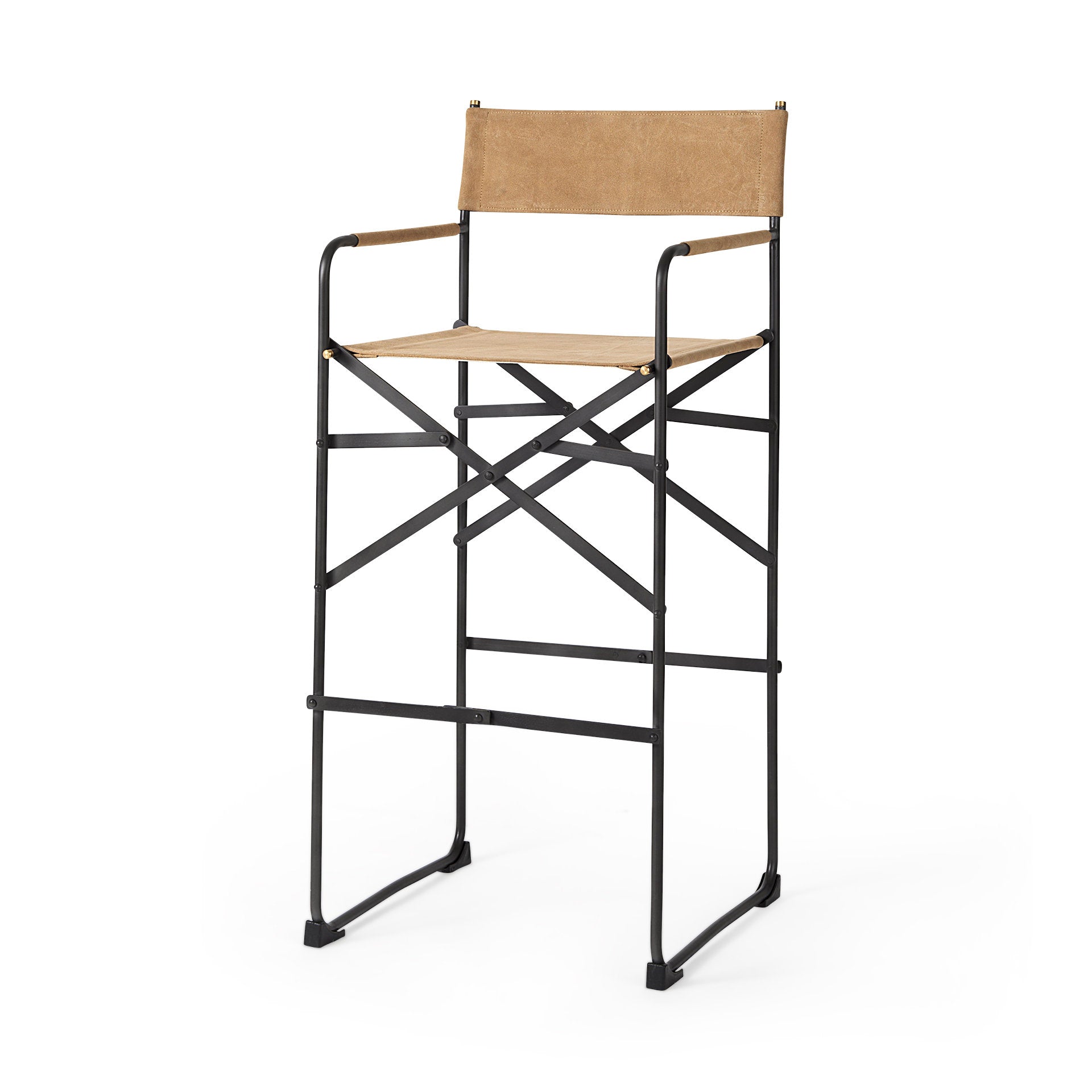 Direttore Metal Frame Bar Stool