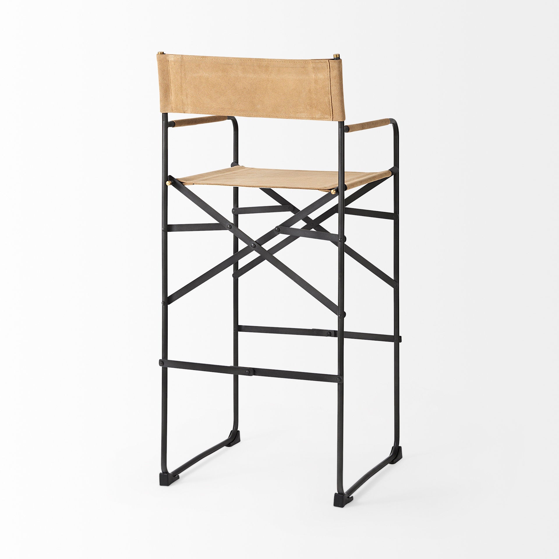 Direttore Metal Frame Bar Stool