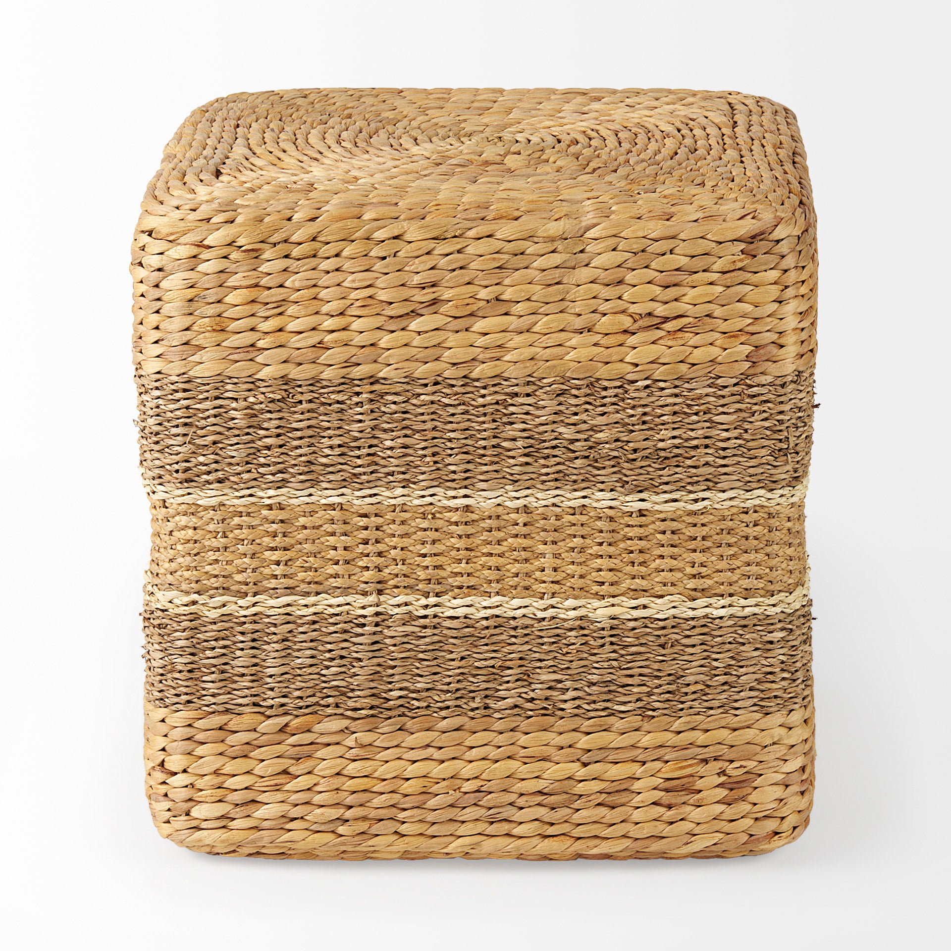 Maya Light Brown with Medium Brown Stripes Seagrass Square Pouf Poufs Mercana , Black Friday Sale Mercana Furniture Sale, Old Bones Co, Mid Century Furniture Sale, Four Hands Furniture, Black Friday Sale Maya Light Brown with Medium Brown Stripes Seagrass Square Pouf,Gus Sale, Perigold Maya Light Brown with Medium Brown Stripes Seagrass Square Pouf Poufs Black Friday Sale , Perigold Sale Maya Light Brown with Medium Brown Stripes Seagrass Square Pouf,Maya Light Brown with Medium Brown Stripes Seagrass Squar