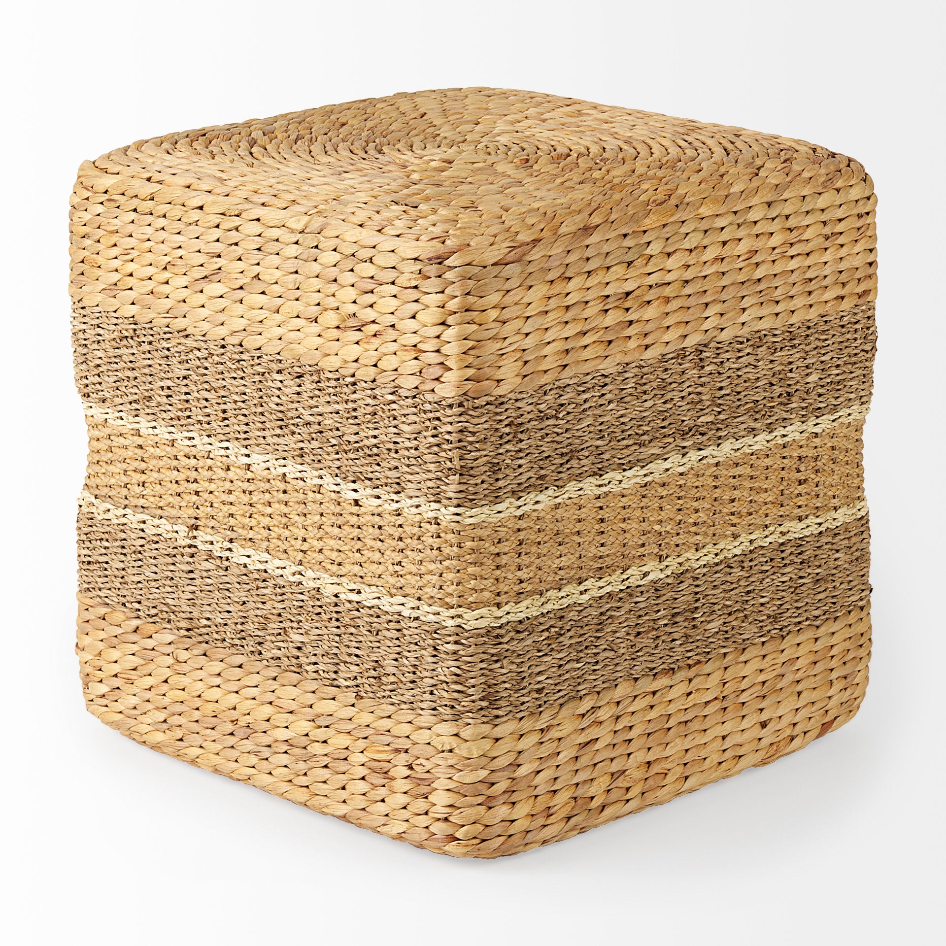 Maya Light Brown with Medium Brown Stripes Seagrass Square Pouf Poufs Mercana , Black Friday Sale Mercana Furniture Sale, Old Bones Co, Mid Century Furniture Sale, Four Hands Furniture, Black Friday Sale Maya Light Brown with Medium Brown Stripes Seagrass Square Pouf,Gus Sale, Perigold Maya Light Brown with Medium Brown Stripes Seagrass Square Pouf Poufs Black Friday Sale , Perigold Sale Maya Light Brown with Medium Brown Stripes Seagrass Square Pouf,Maya Light Brown with Medium Brown Stripes Seagrass Squar