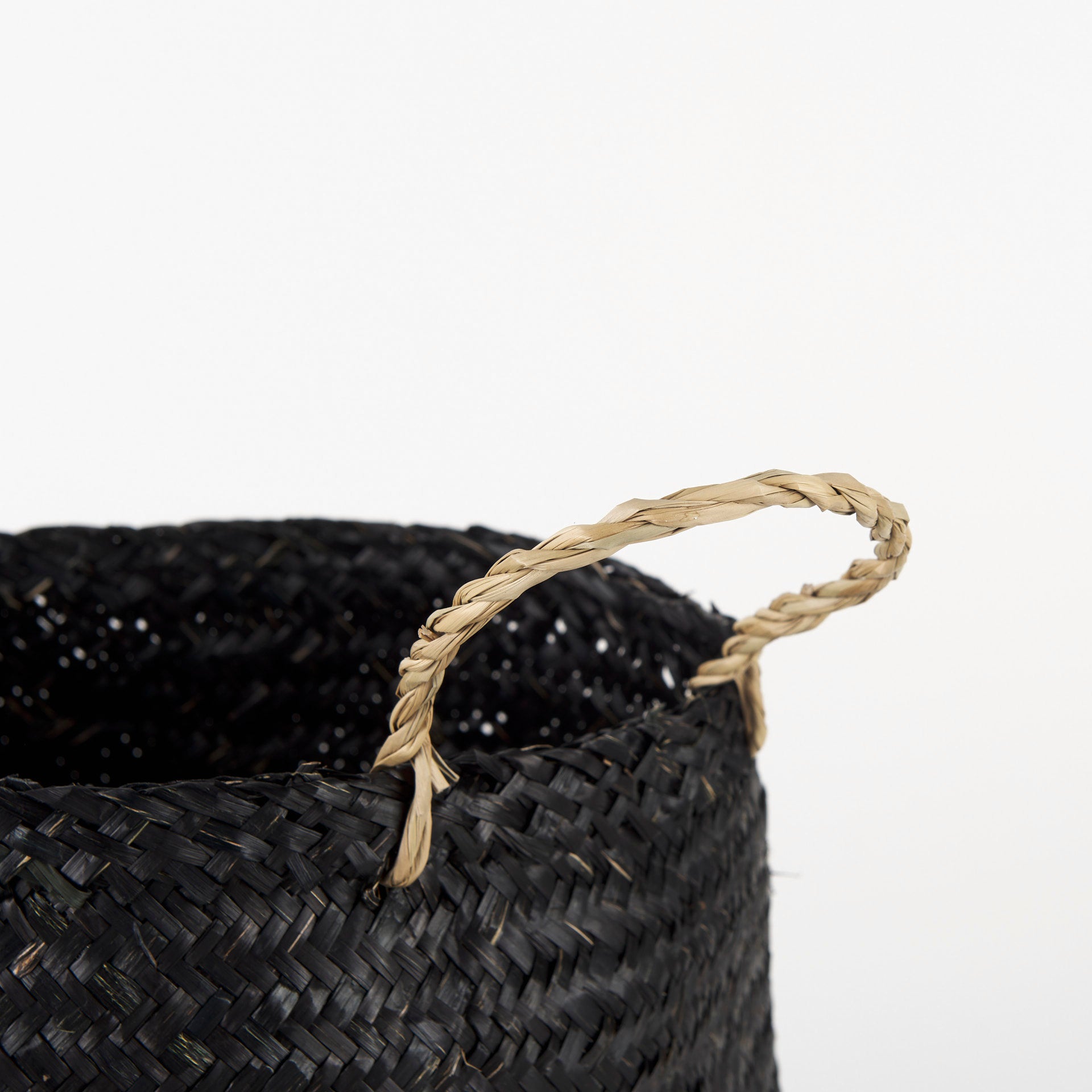 Ella Black Seagrass Basket with Light Brown Handles - Set of 3 Baskets Mercana , Black Friday Sale Mercana Furniture Sale, Old Bones Co, Mid Century Furniture Sale, Four Hands Furniture, Black Friday Sale Ella Black Seagrass Basket with Light Brown Handles - Set of 3,Gus Sale, Perigold Ella Black Seagrass Basket with Light Brown Handles - Set of 3 Baskets Black Friday Sale , Perigold Sale Ella Black Seagrass Basket with Light Brown Handles - Set of 3,Ella Black Seagrass Basket with Light Brown Handles - Set