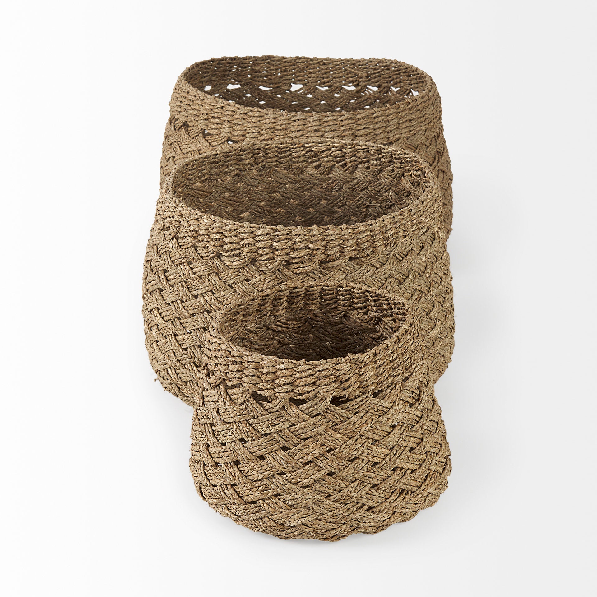 Jarek Seagrass Cross Weave Round Basket - Set of 3 Baskets Mercana , Black Friday Sale Mercana Furniture Sale, Old Bones Co, Mid Century Furniture Sale, Four Hands Furniture, Black Friday Sale Jarek Seagrass Cross Weave Round Basket - Set of 3,Gus Sale, Perigold Jarek Seagrass Cross Weave Round Basket - Set of 3 Baskets Black Friday Sale , Perigold Sale Jarek Seagrass Cross Weave Round Basket - Set of 3,Jarek Seagrass Cross Weave Round Basket - Set of 3 Lulu and Georgia, Burke Decor Sale Jarek Seagrass Cros