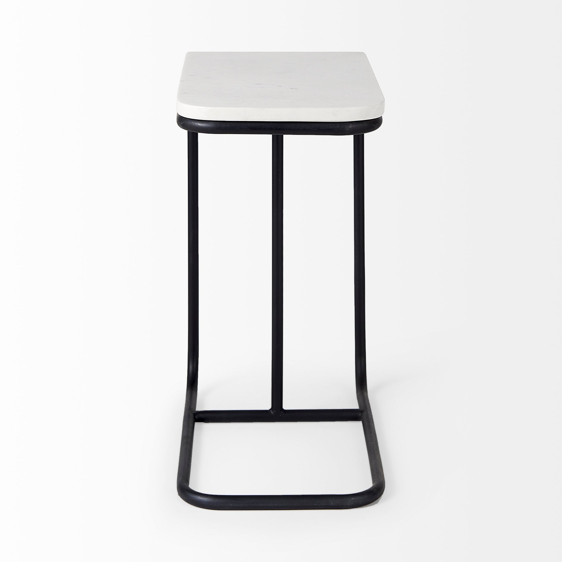 Kyra White Marble Top with Black Iron Frame C-Shaped End and Side Table Side & End Tables Mercana , Black Friday Sale Mercana Furniture Sale, Old Bones Co, Mid Century Furniture Sale, Four Hands Furniture, Black Friday Sale Kyra White Marble Top with Black Iron Frame C-Shaped End and Side Table,Gus Sale, Perigold Kyra White Marble Top with Black Iron Frame C-Shaped End and Side Table Side & End Tables Black Friday Sale , Perigold Sale Kyra White Marble Top with Black Iron Frame C-Shaped End and Side Table,K
