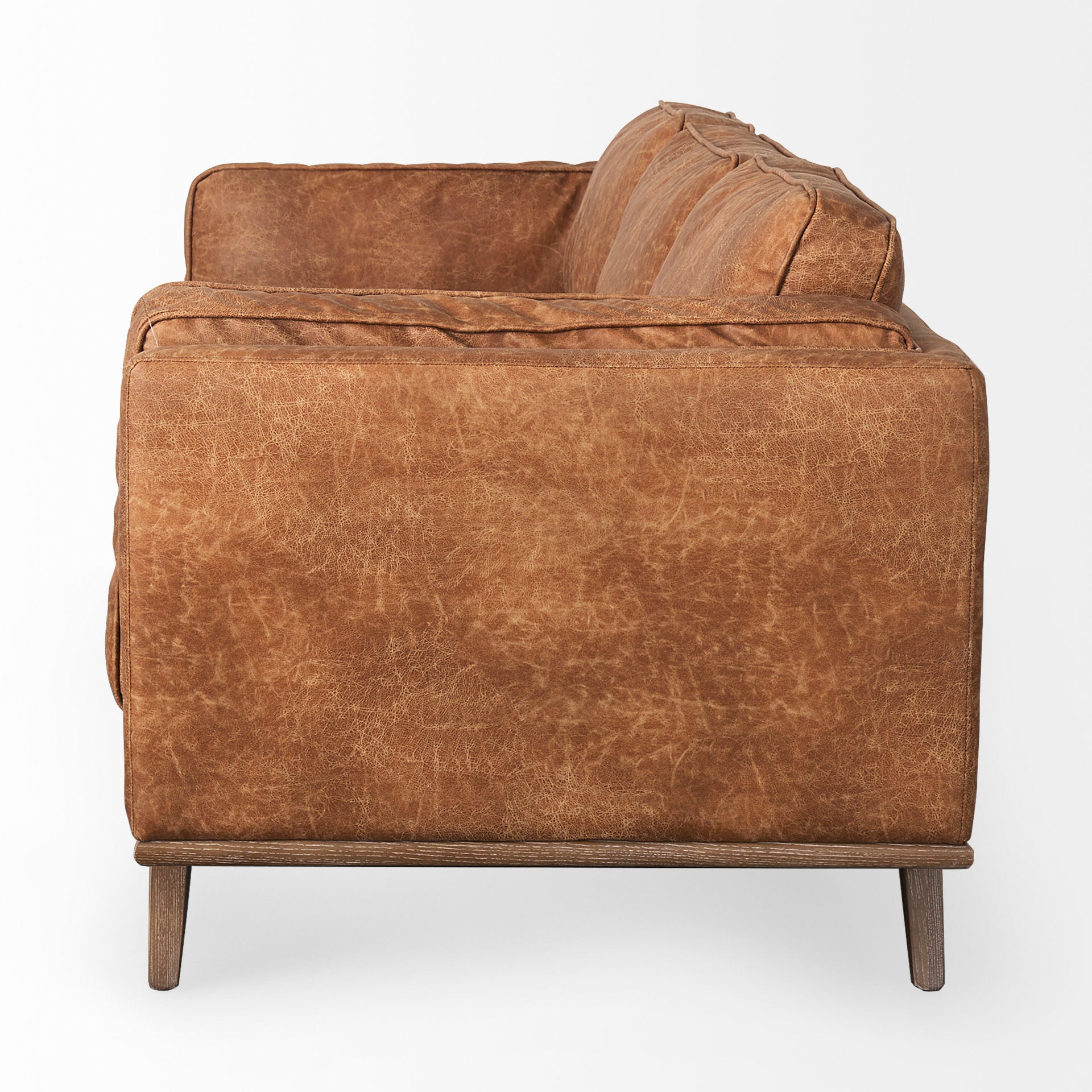 Brooks Cognac Brown Faux Leather 3-Seater with Medium Brown Wooden Legs Sofa Sofas Mercana , Black Friday Sale Mercana Furniture Sale, Old Bones Co, Mid Century Furniture Sale, Four Hands Furniture, Black Friday Sale Brooks Cognac Brown Faux Leather 3-Seater with Medium Brown Wooden Legs Sofa,Gus Sale, Perigold Brooks Cognac Brown Faux Leather 3-Seater with Medium Brown Wooden Legs Sofa Sofas Black Friday Sale , Perigold Sale Brooks Cognac Brown Faux Leather 3-Seater with Medium Brown Wooden Legs Sofa,Brook