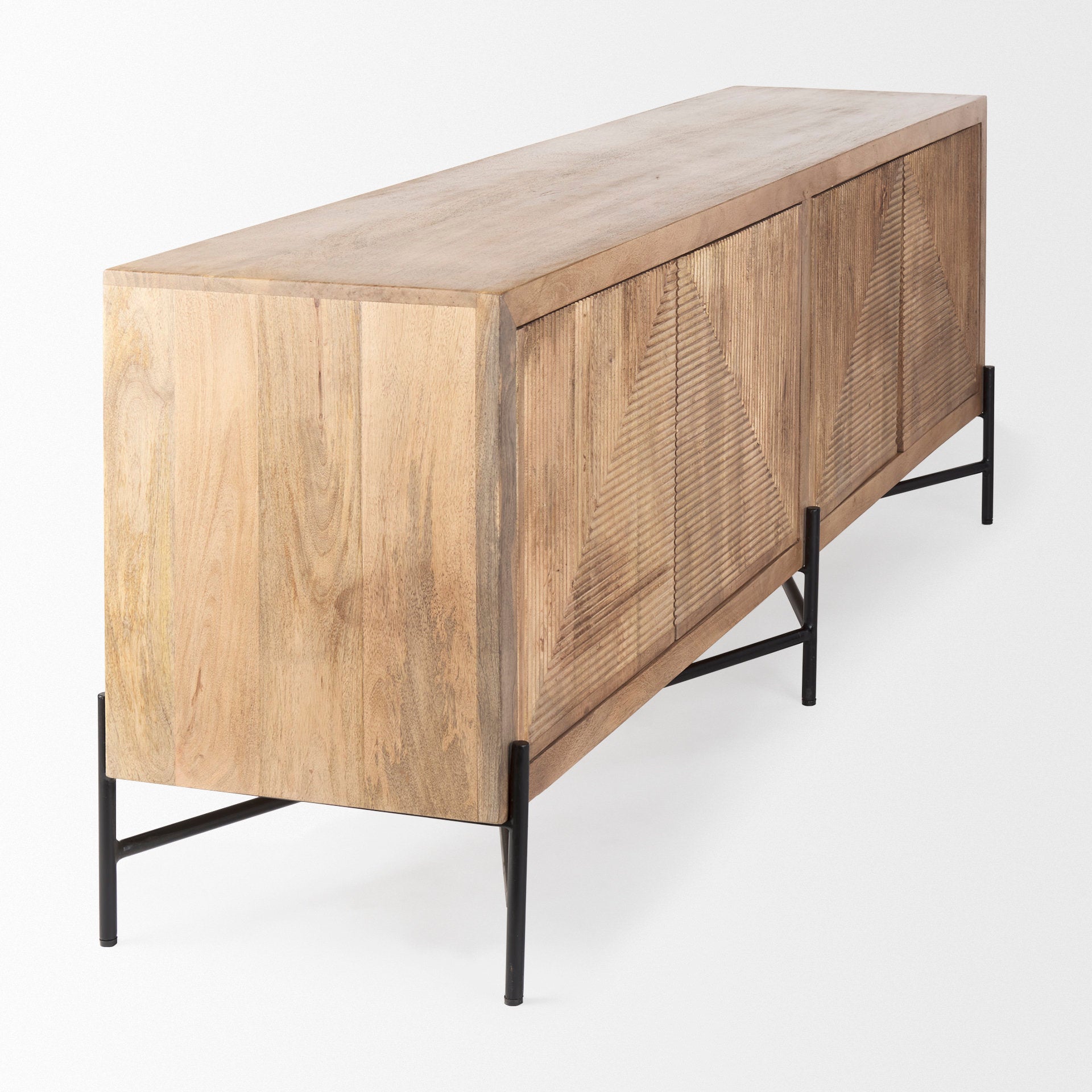 Cairo Brown Solid Wood Black Metal Base 4-Door Cabinet Sideboard Credenzas & Sideboards Mercana , Black Friday Sale Mercana Furniture Sale, Old Bones Co, Mid Century Furniture Sale, Four Hands Furniture, Black Friday Sale Cairo Brown Solid Wood Black Metal Base 4-Door Cabinet Sideboard,Gus Sale, Perigold Cairo Brown Solid Wood Black Metal Base 4-Door Cabinet Sideboard Credenzas & Sideboards Black Friday Sale , Perigold Sale Cairo Brown Solid Wood Black Metal Base 4-Door Cabinet Sideboard,Cairo Brown Solid W