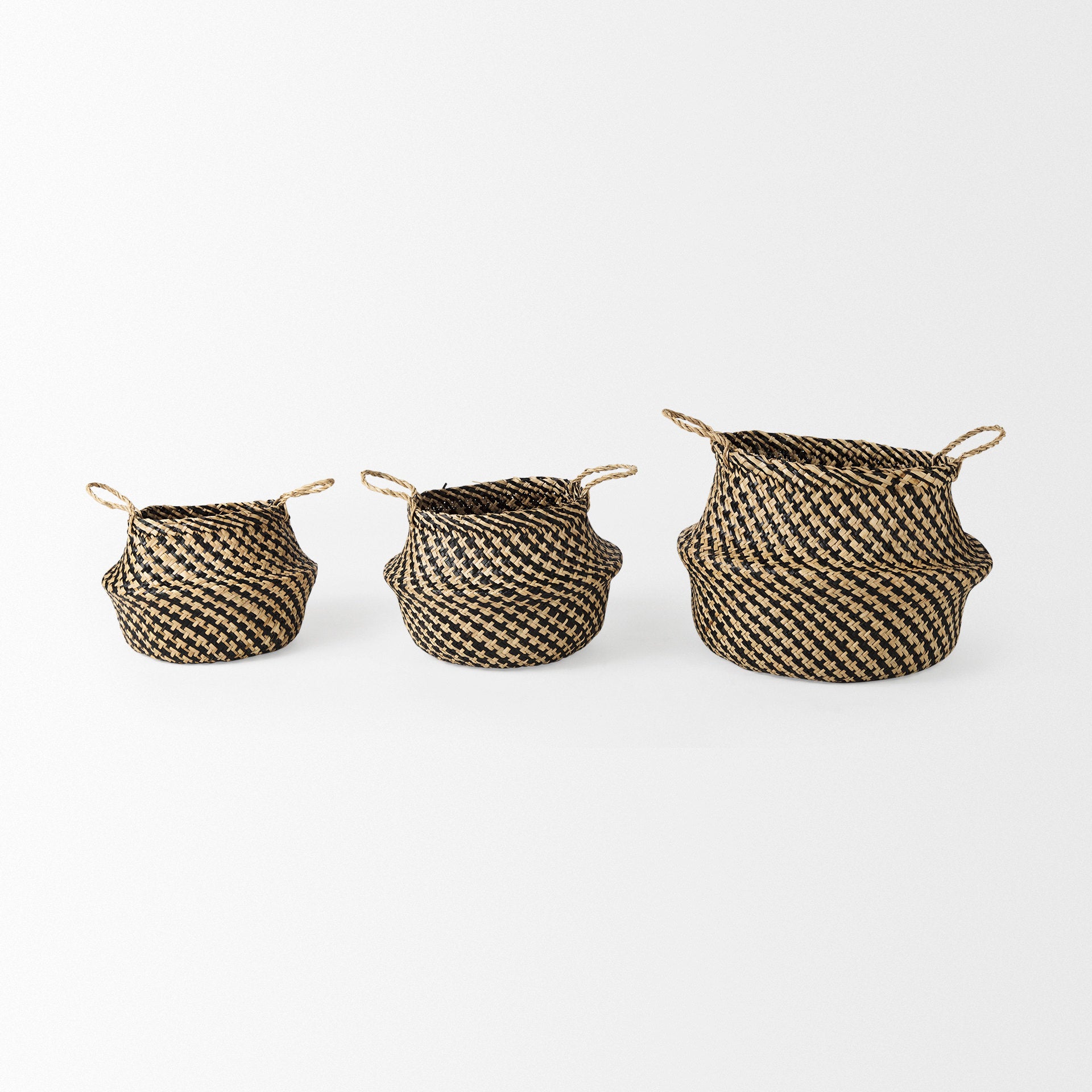 Gaia Light and Dark Brown Cross Patterend Belly Seagrass Basket - Set of 3 Baskets Mercana , Black Friday Sale Mercana Furniture Sale, Old Bones Co, Mid Century Furniture Sale, Four Hands Furniture, Black Friday Sale Gaia Light and Dark Brown Cross Patterend Belly Seagrass Basket - Set of 3,Gus Sale, Perigold Gaia Light and Dark Brown Cross Patterend Belly Seagrass Basket - Set of 3 Baskets Black Friday Sale , Perigold Sale Gaia Light and Dark Brown Cross Patterend Belly Seagrass Basket - Set of 3,Gaia Ligh