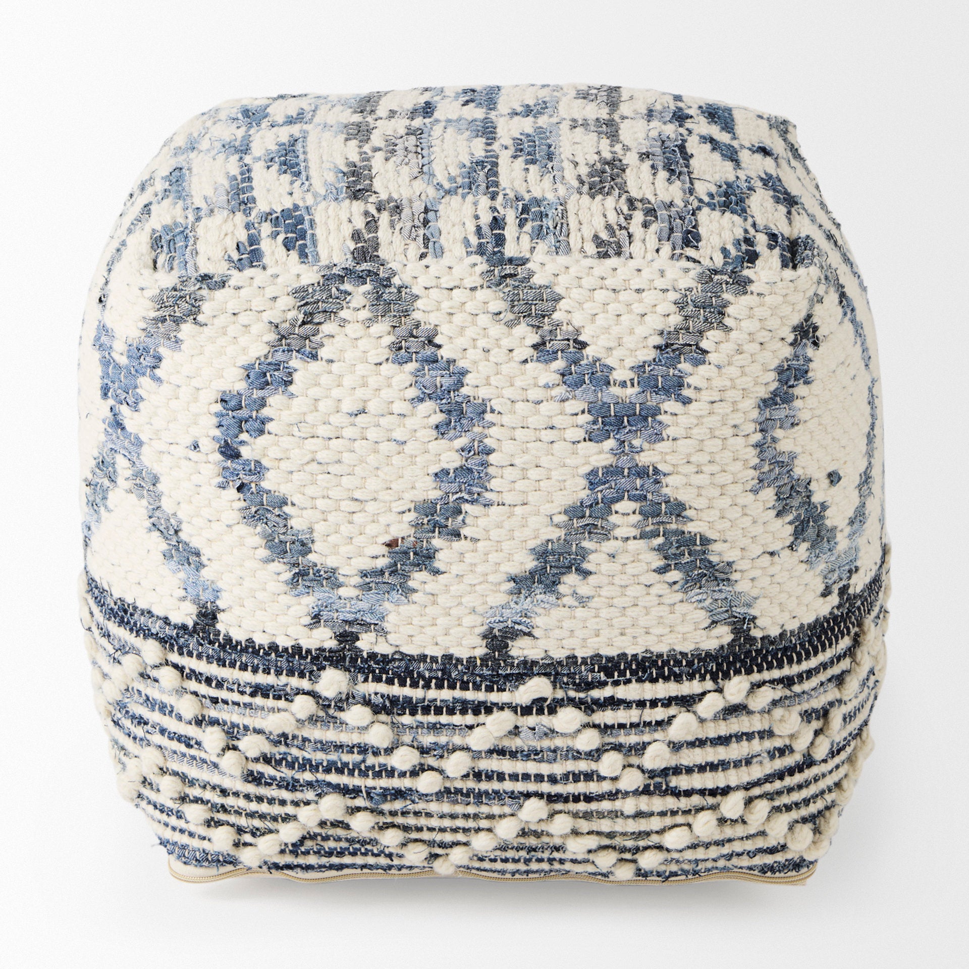 Eshana Cream Wool and Denim Patterned Pouf Poufs Mercana , Black Friday Sale Mercana Furniture Sale, Old Bones Co, Mid Century Furniture Sale, Four Hands Furniture, Black Friday Sale Eshana Cream Wool and Denim Patterned Pouf,Gus Sale, Perigold Eshana Cream Wool and Denim Patterned Pouf Poufs Black Friday Sale , Perigold Sale Eshana Cream Wool and Denim Patterned Pouf,Eshana Cream Wool and Denim Patterned Pouf Lulu and Georgia, Burke Decor Sale Eshana Cream Wool and Denim Patterned Pouf, www.oldbonesco.com