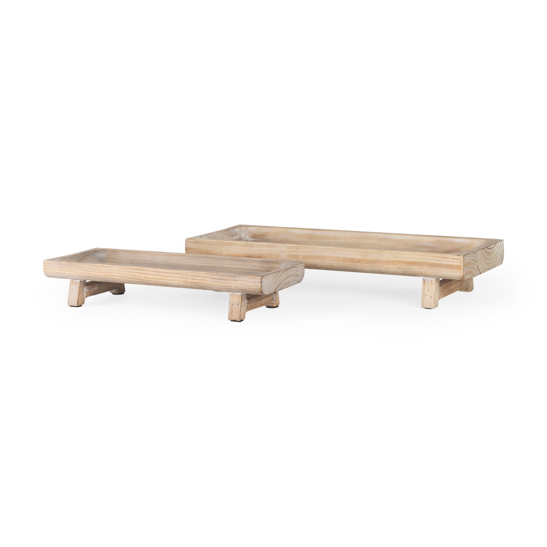 Carver Rectangular White Washed Wood Trays - Set of 2 Trays & Containers Mercana , Black Friday Sale Mercana Furniture Sale, Old Bones Co, Mid Century Furniture Sale, Four Hands Furniture, Black Friday Sale Carver Rectangular White Washed Wood Trays - Set of 2,Gus Sale, Perigold Carver Rectangular White Washed Wood Trays - Set of 2 Trays & Containers Black Friday Sale , Perigold Sale Carver Rectangular White Washed Wood Trays - Set of 2,Carver Rectangular White Washed Wood Trays - Set of 2 Lulu and Georgia,