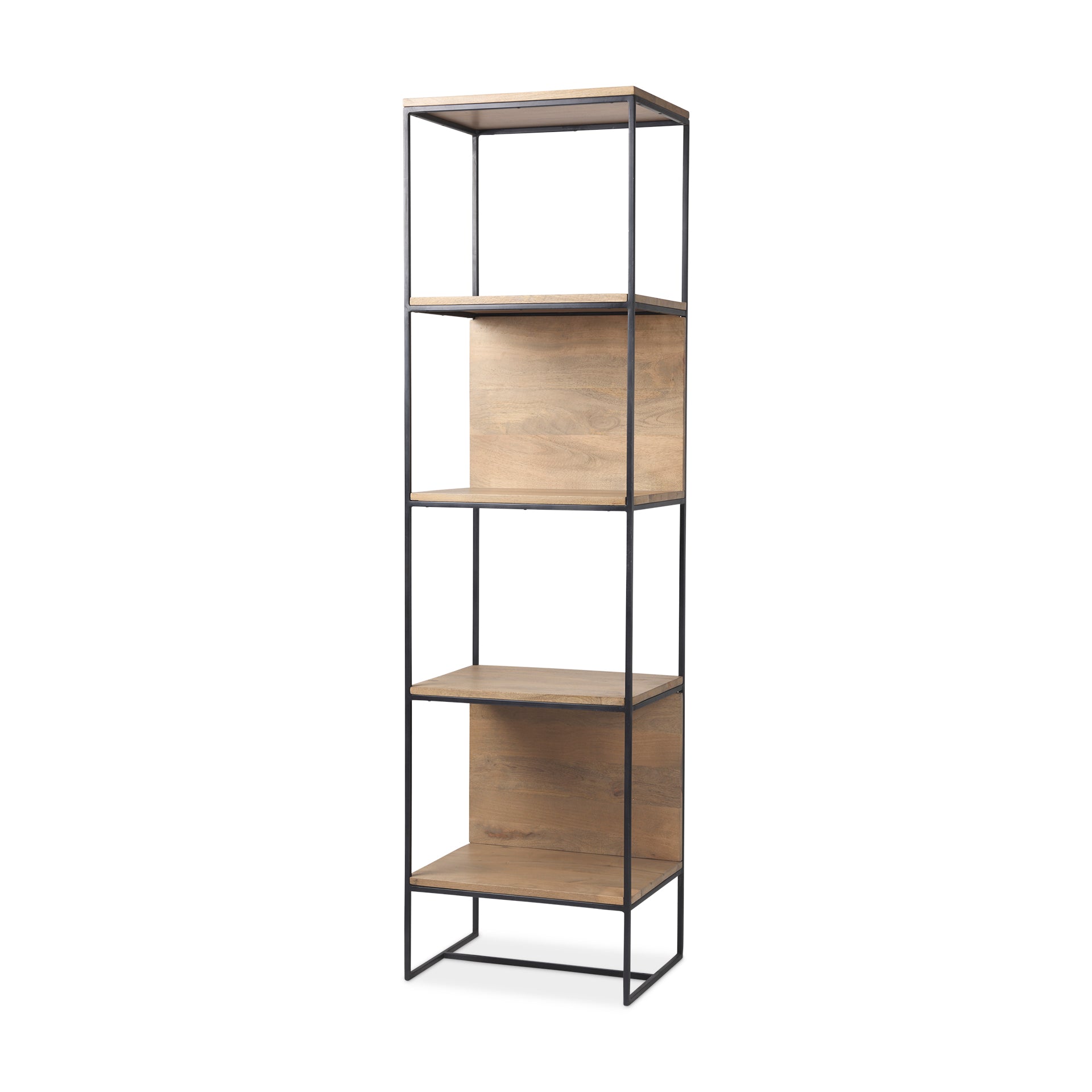 Morris Beige Wood with Black Metal Frame 4-Tier Shelving Unit Bookcases & Shelves Mercana , Black Friday Sale Mercana Furniture Sale, Old Bones Co, Mid Century Furniture Sale, Four Hands Furniture, Black Friday Sale Morris Beige Wood with Black Metal Frame 4-Tier Shelving Unit,Gus Sale, Perigold Morris Beige Wood with Black Metal Frame 4-Tier Shelving Unit Bookcases & Shelves Black Friday Sale , Perigold Sale Morris Beige Wood with Black Metal Frame 4-Tier Shelving Unit,Morris Beige Wood with Black Metal Fr
