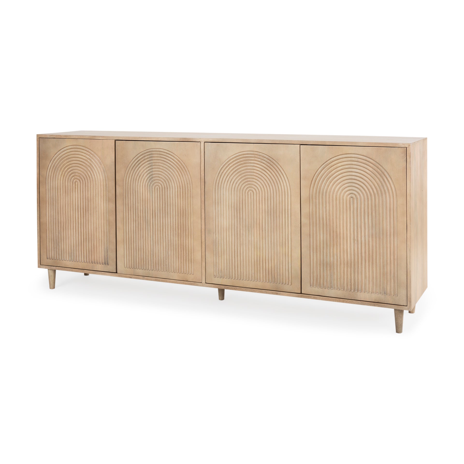 Tucker Carved Arch Pattern 4-Door Sideboard Credenzas & Sideboards Mercana Light Brown , Black Friday Sale Mercana Furniture Sale, Old Bones Co, Mid Century Furniture Sale, Four Hands Furniture, Black Friday Sale Tucker Carved Arch Pattern 4-Door Sideboard,Gus Sale, Perigold Tucker Carved Arch Pattern 4-Door Sideboard Credenzas & Sideboards Black Friday Sale , Perigold Sale Tucker Carved Arch Pattern 4-Door Sideboard,Tucker Carved Arch Pattern 4-Door Sideboard Lulu and Georgia, Burke Decor Sale Tucker Carve