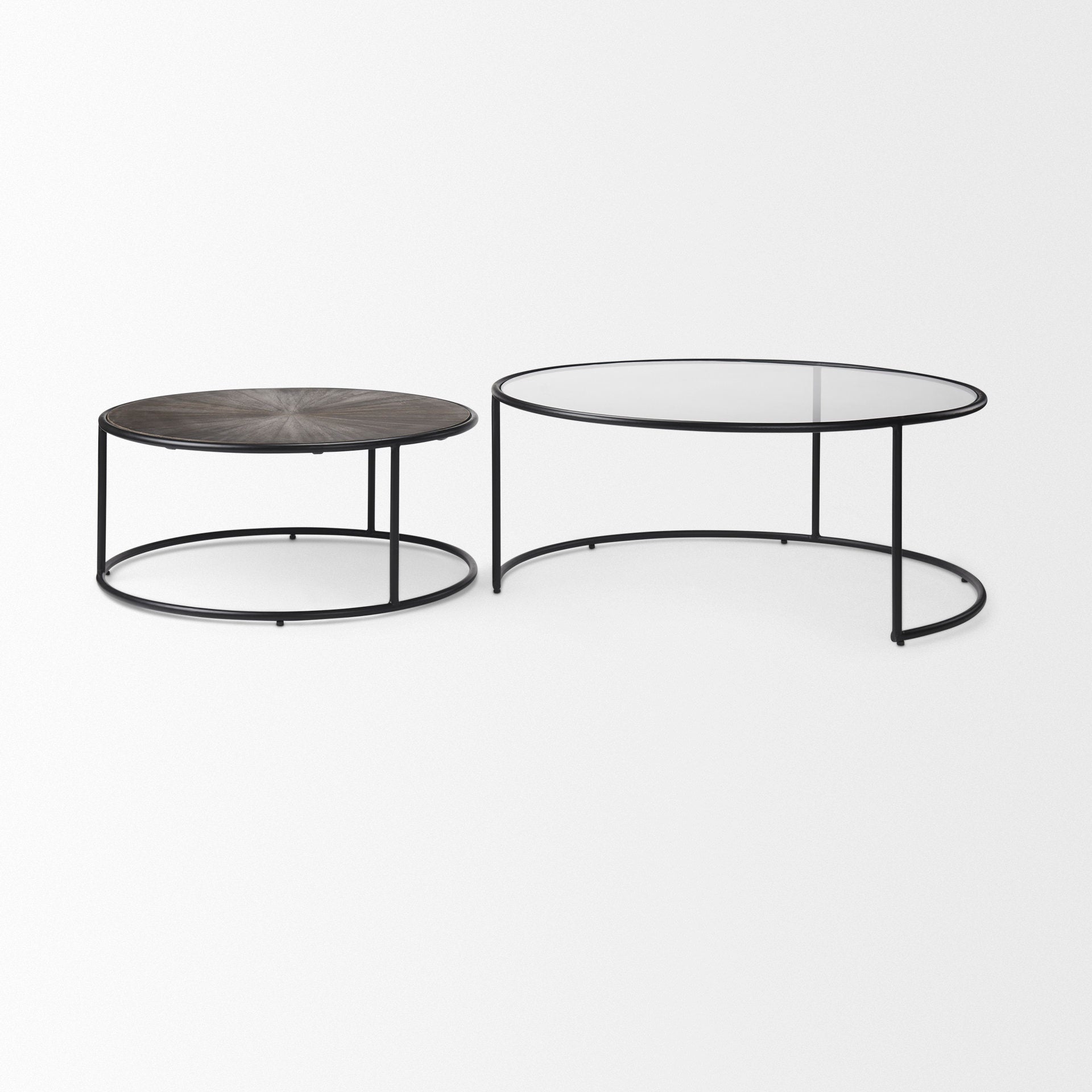 Arlo Brown Wood and Glass with Black Metal Coffee Tables - Set of 2 Coffee Tables Mercana , Black Friday Sale Mercana Furniture Sale, Old Bones Co, Mid Century Furniture Sale, Four Hands Furniture, Black Friday Sale Arlo Brown Wood and Glass with Black Metal Coffee Tables - Set of 2,Gus Sale, Perigold Arlo Brown Wood and Glass with Black Metal Coffee Tables - Set of 2 Coffee Tables Black Friday Sale , Perigold Sale Arlo Brown Wood and Glass with Black Metal Coffee Tables - Set of 2,Arlo Brown Wood and Glass