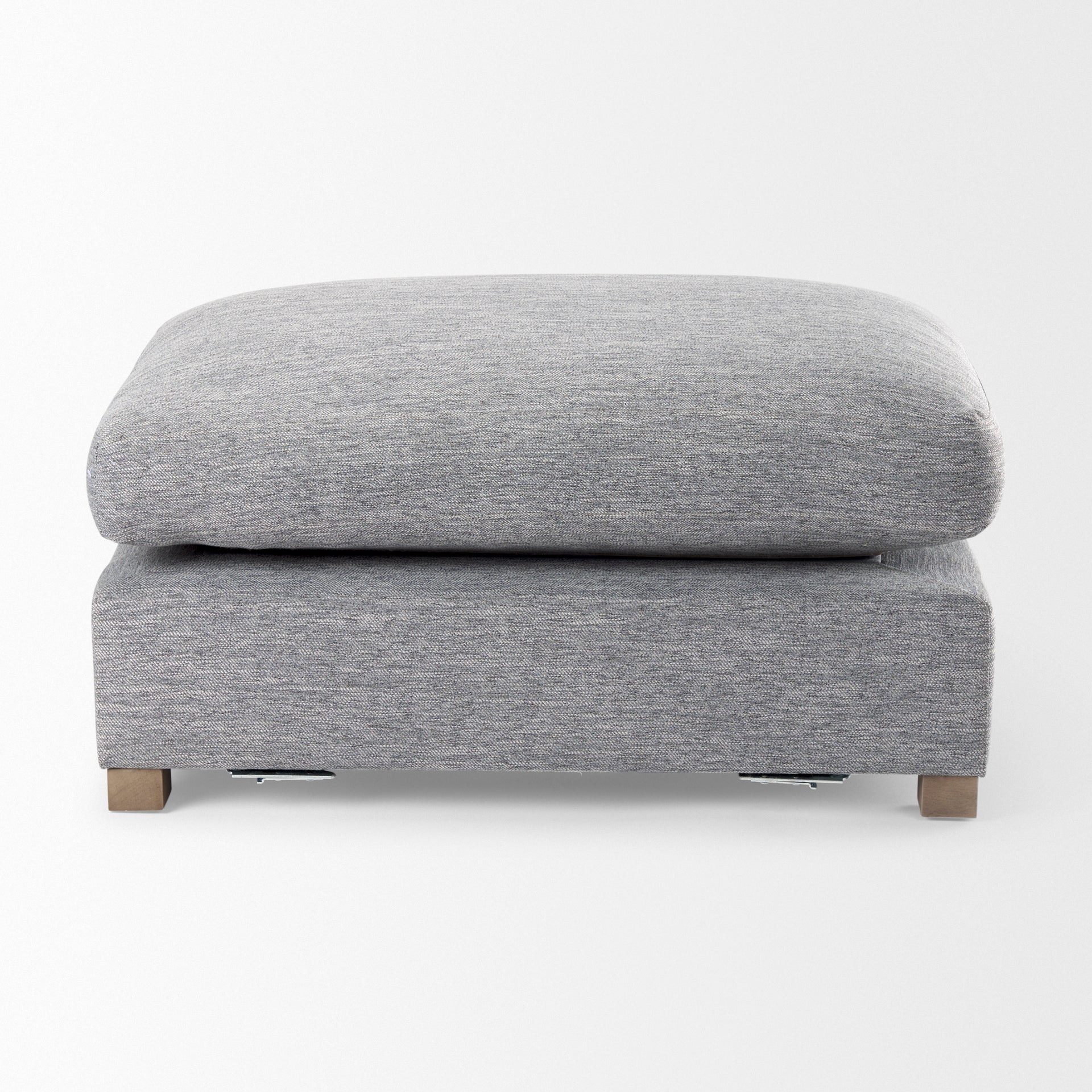 Valence Castlerock Gray 2/3 Ottoman Sectional Piece