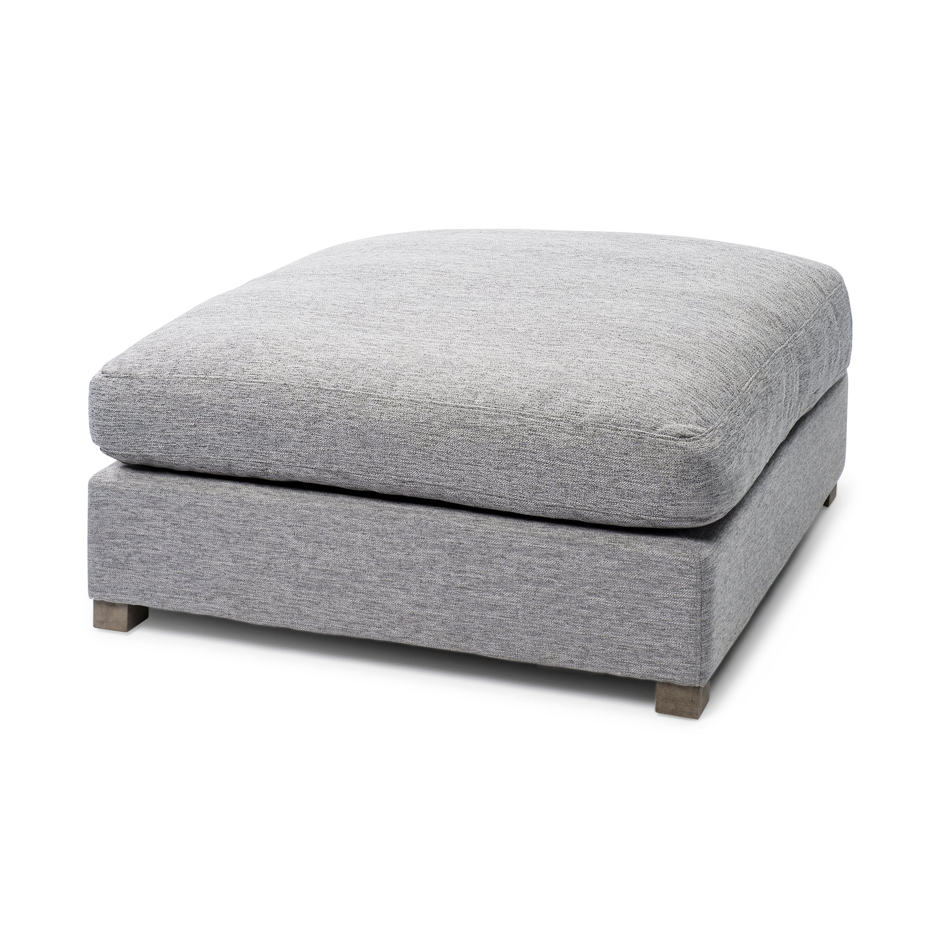 Valence Castlerock Gray Full Size Ottoman Sectional Piece
