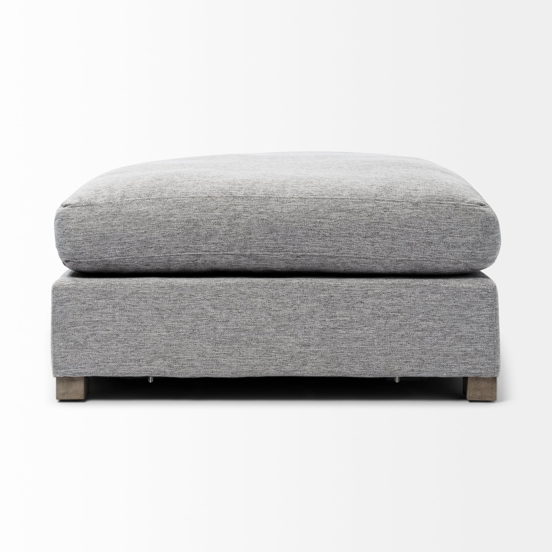 Valence Castlerock Gray Full Size Ottoman Sectional Piece