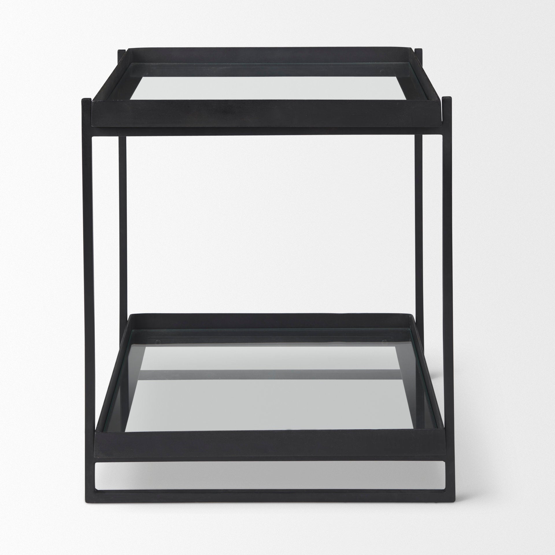 Trey Black Metal with Glass Accent Table Side & End Tables Mercana , Black Friday Sale Mercana Furniture Sale, Old Bones Co, Mid Century Furniture Sale, Four Hands Furniture, Black Friday Sale Trey Black Metal with Glass Accent Table,Gus Sale, Perigold Trey Black Metal with Glass Accent Table Side & End Tables Black Friday Sale , Perigold Sale Trey Black Metal with Glass Accent Table,Trey Black Metal with Glass Accent Table Lulu and Georgia, Burke Decor Sale Trey Black Metal with Glass Accent Table, www.old