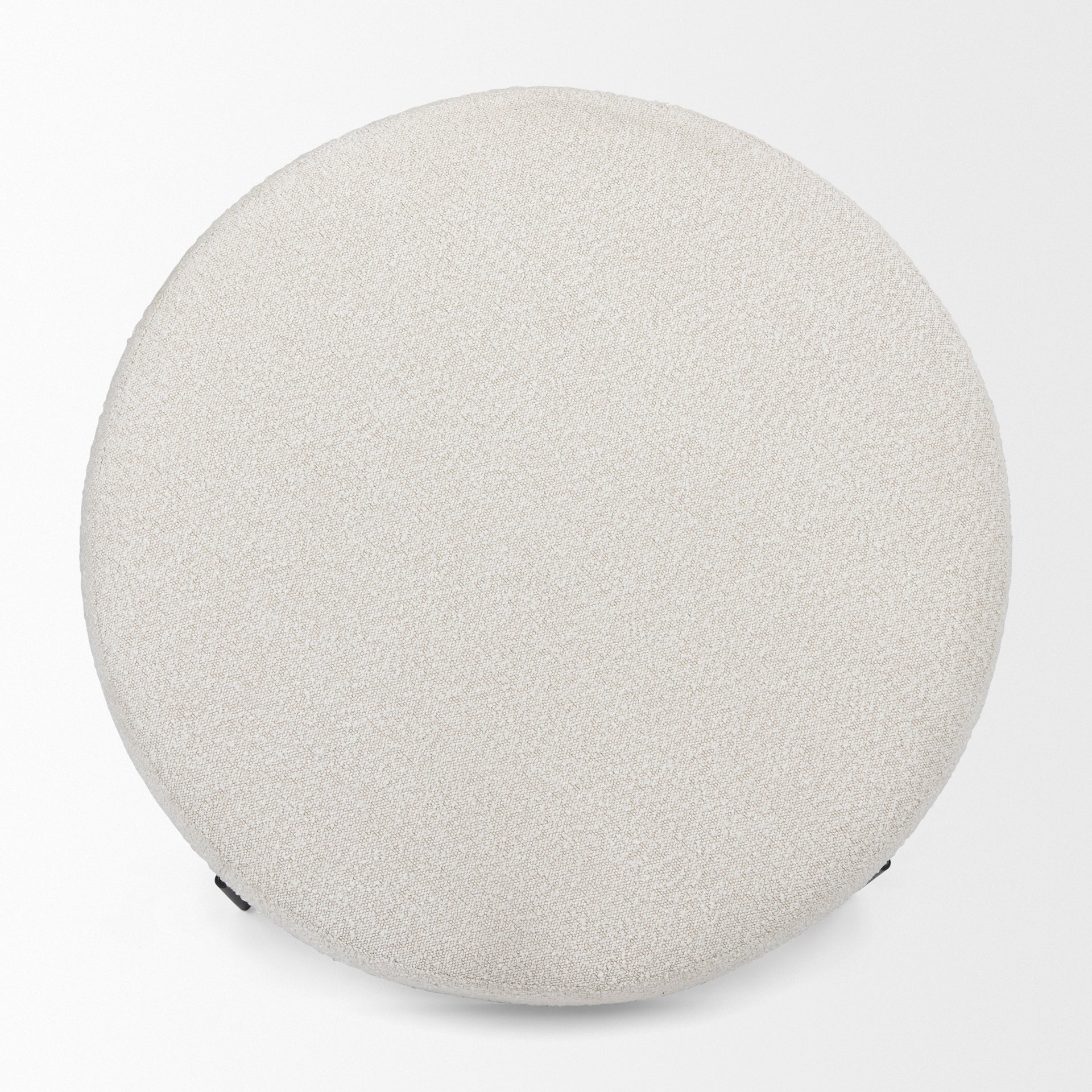 Amelia Cream Boucle with Black Metal Upholstered Ottoman Ottomans & Stools Mercana , Black Friday Sale Mercana Furniture Sale, Old Bones Co, Mid Century Furniture Sale, Four Hands Furniture, Black Friday Sale Amelia Cream Boucle with Black Metal Upholstered Ottoman,Gus Sale, Perigold Amelia Cream Boucle with Black Metal Upholstered Ottoman Ottomans & Stools Black Friday Sale , Perigold Sale Amelia Cream Boucle with Black Metal Upholstered Ottoman,Amelia Cream Boucle with Black Metal Upholstered Ottoman Lulu