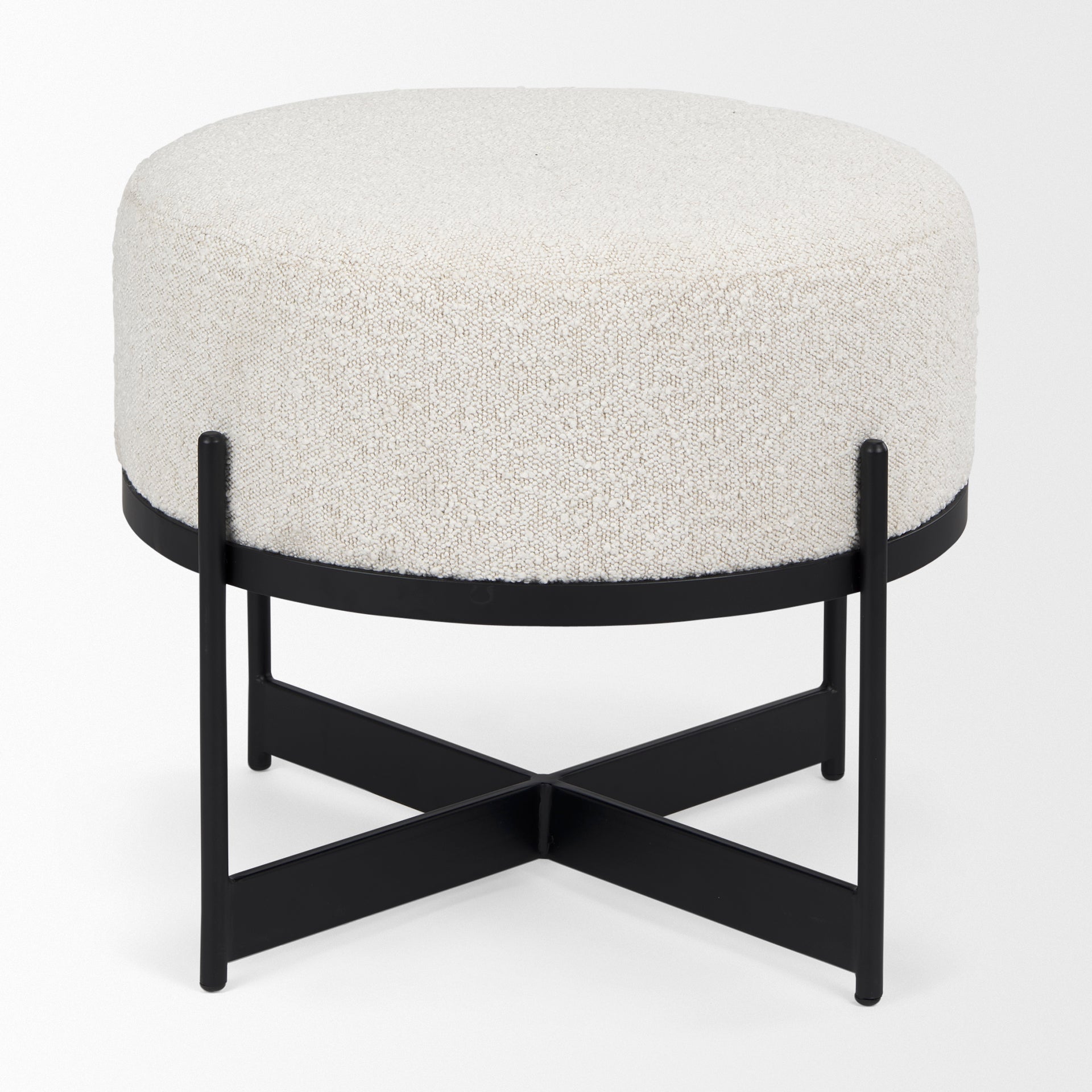 Amelia Cream Boucle with Black Metal Upholstered Pouf Poufs Mercana , Black Friday Sale Mercana Furniture Sale, Old Bones Co, Mid Century Furniture Sale, Four Hands Furniture, Black Friday Sale Amelia Cream Boucle with Black Metal Upholstered Pouf,Gus Sale, Perigold Amelia Cream Boucle with Black Metal Upholstered Pouf Poufs Black Friday Sale , Perigold Sale Amelia Cream Boucle with Black Metal Upholstered Pouf,Amelia Cream Boucle with Black Metal Upholstered Pouf Lulu and Georgia, Burke Decor Sale Amelia C