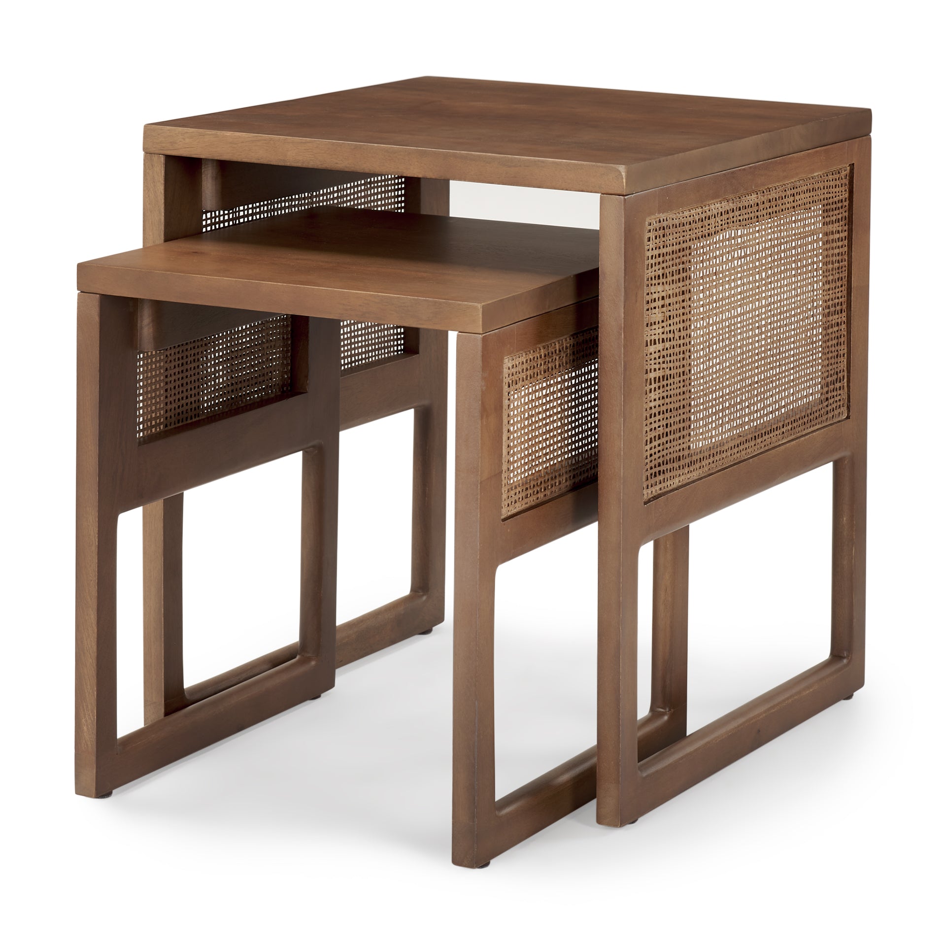 Grier Solid Wood with Cane Nesting Accent Tables - Set of 2 Side & End Tables Mercana Medium Brown , Black Friday Sale Mercana Furniture Sale, Old Bones Co, Mid Century Furniture Sale, Four Hands Furniture, Black Friday Sale Grier Solid Wood with Cane Nesting Accent Tables - Set of 2,Gus Sale, Perigold Grier Solid Wood with Cane Nesting Accent Tables - Set of 2 Side & End Tables Black Friday Sale , Perigold Sale Grier Solid Wood with Cane Nesting Accent Tables - Set of 2,Grier Solid Wood with Cane Nesting A