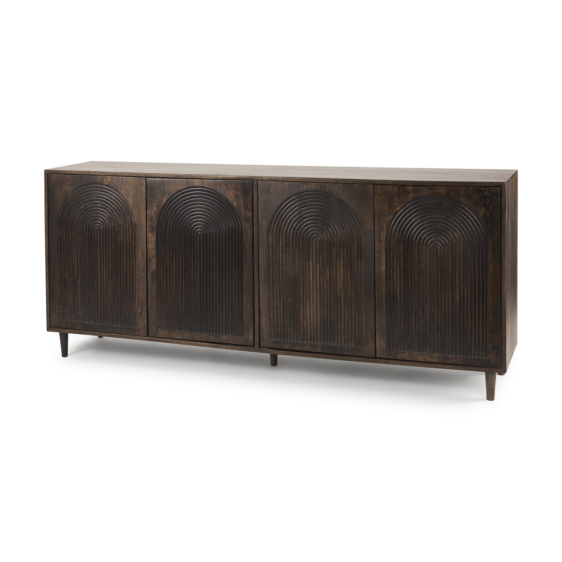 Tucker Carved Arch Pattern 4-Door Sideboard Credenzas & Sideboards Mercana Dark Brown , Black Friday Sale Mercana Furniture Sale, Old Bones Co, Mid Century Furniture Sale, Four Hands Furniture, Black Friday Sale Tucker Carved Arch Pattern 4-Door Sideboard,Gus Sale, Perigold Tucker Carved Arch Pattern 4-Door Sideboard Credenzas & Sideboards Black Friday Sale , Perigold Sale Tucker Carved Arch Pattern 4-Door Sideboard,Tucker Carved Arch Pattern 4-Door Sideboard Lulu and Georgia, Burke Decor Sale Tucker Carved